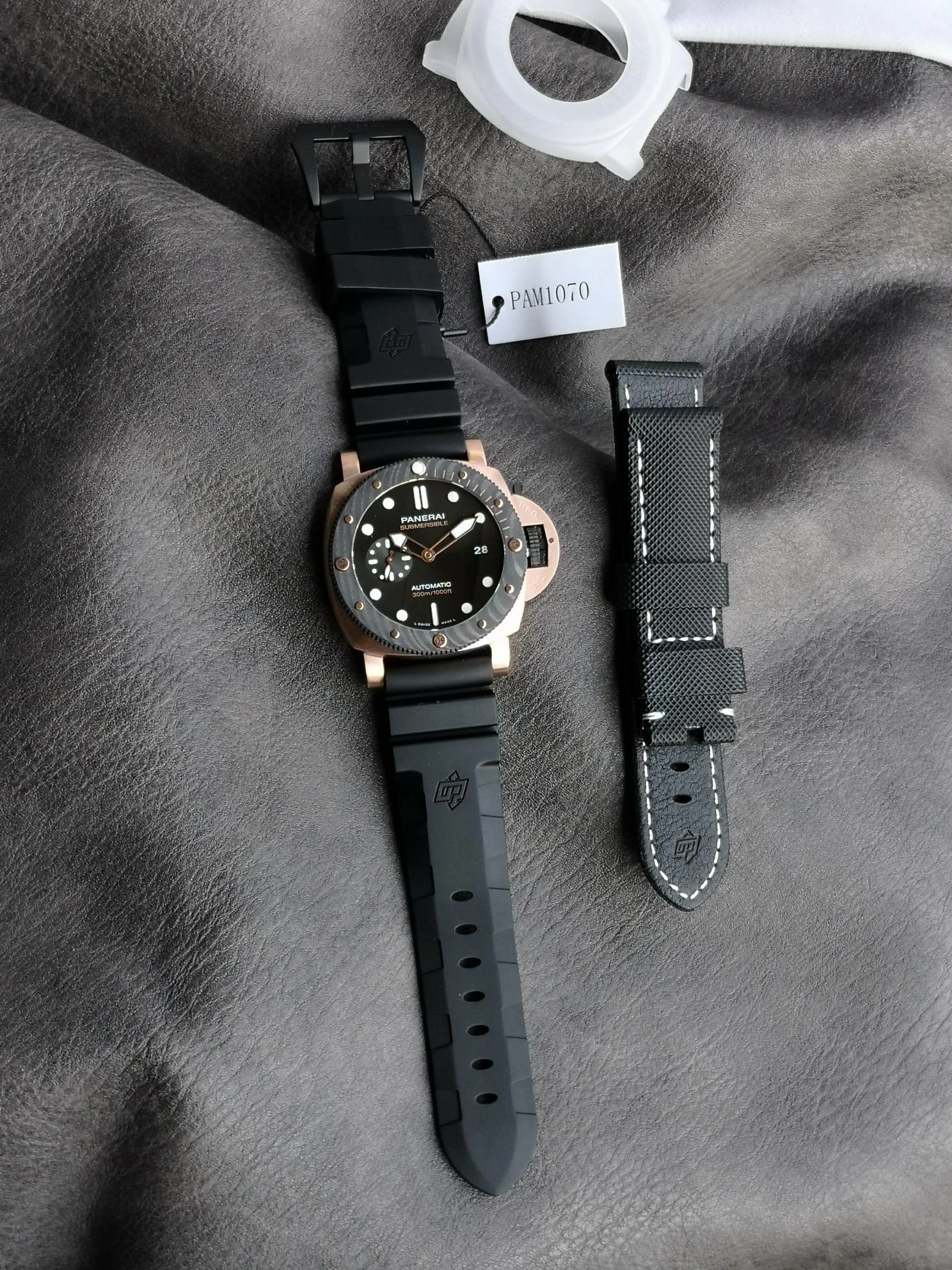 Panerai PAM01070 — photographed off the sweep