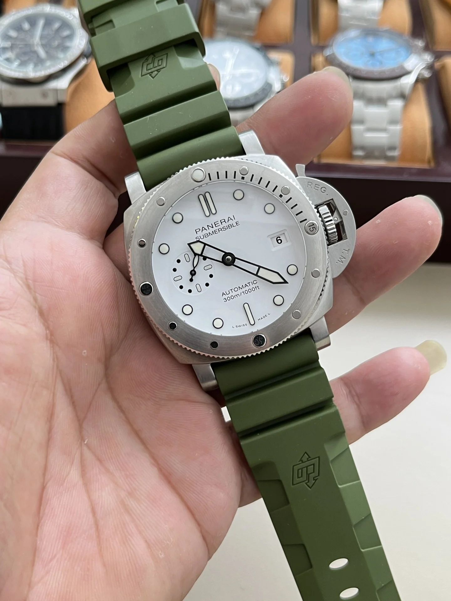 Panerai PAM01226 — photographed off the sweep
