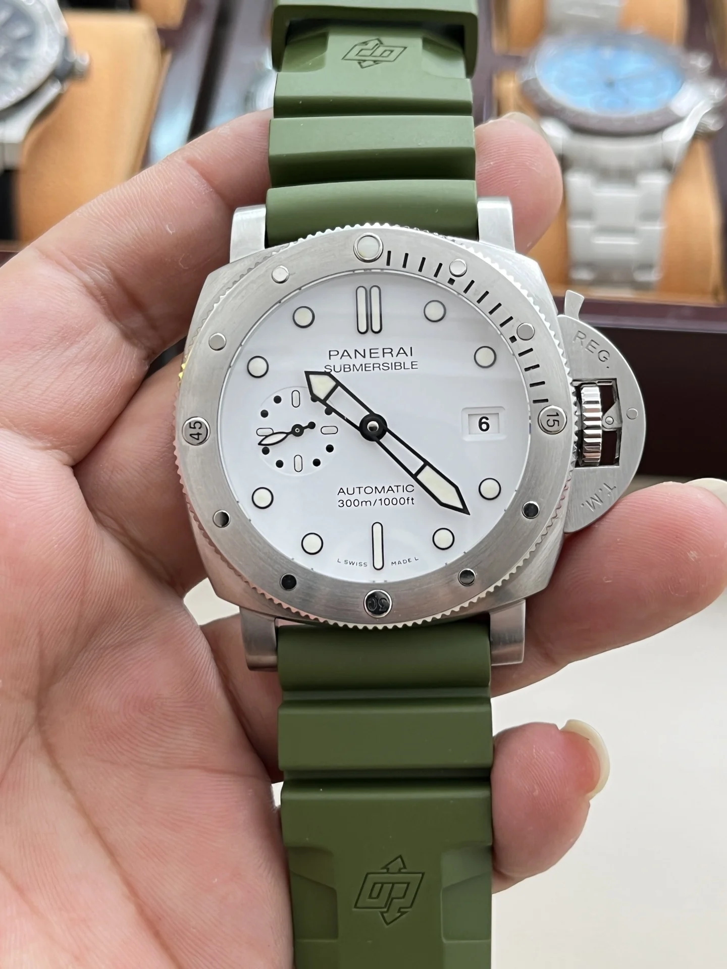 Panerai PAM01226 — photographed off the sweep
