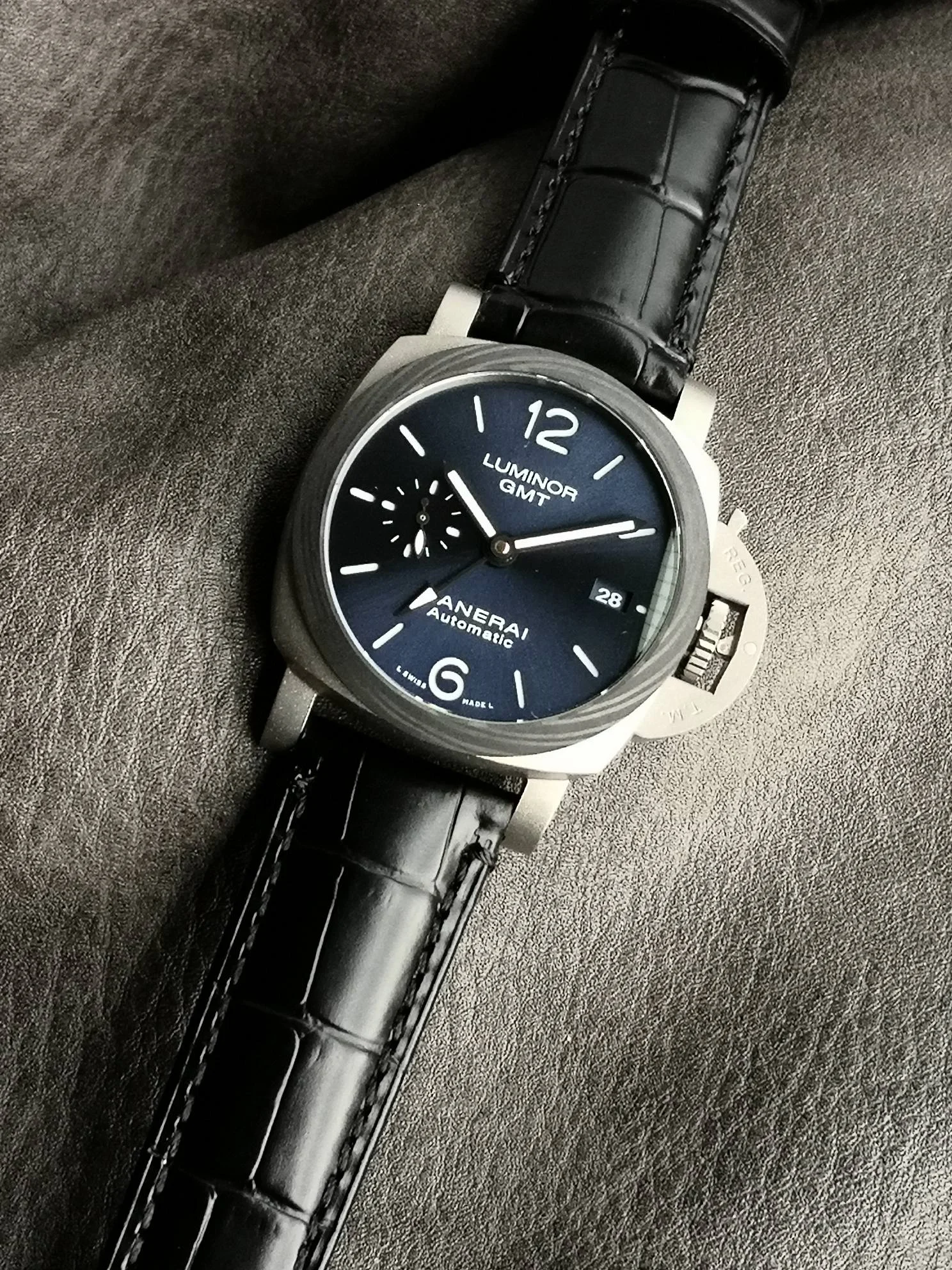 Panerai PAM01279 — photographed off the sweep