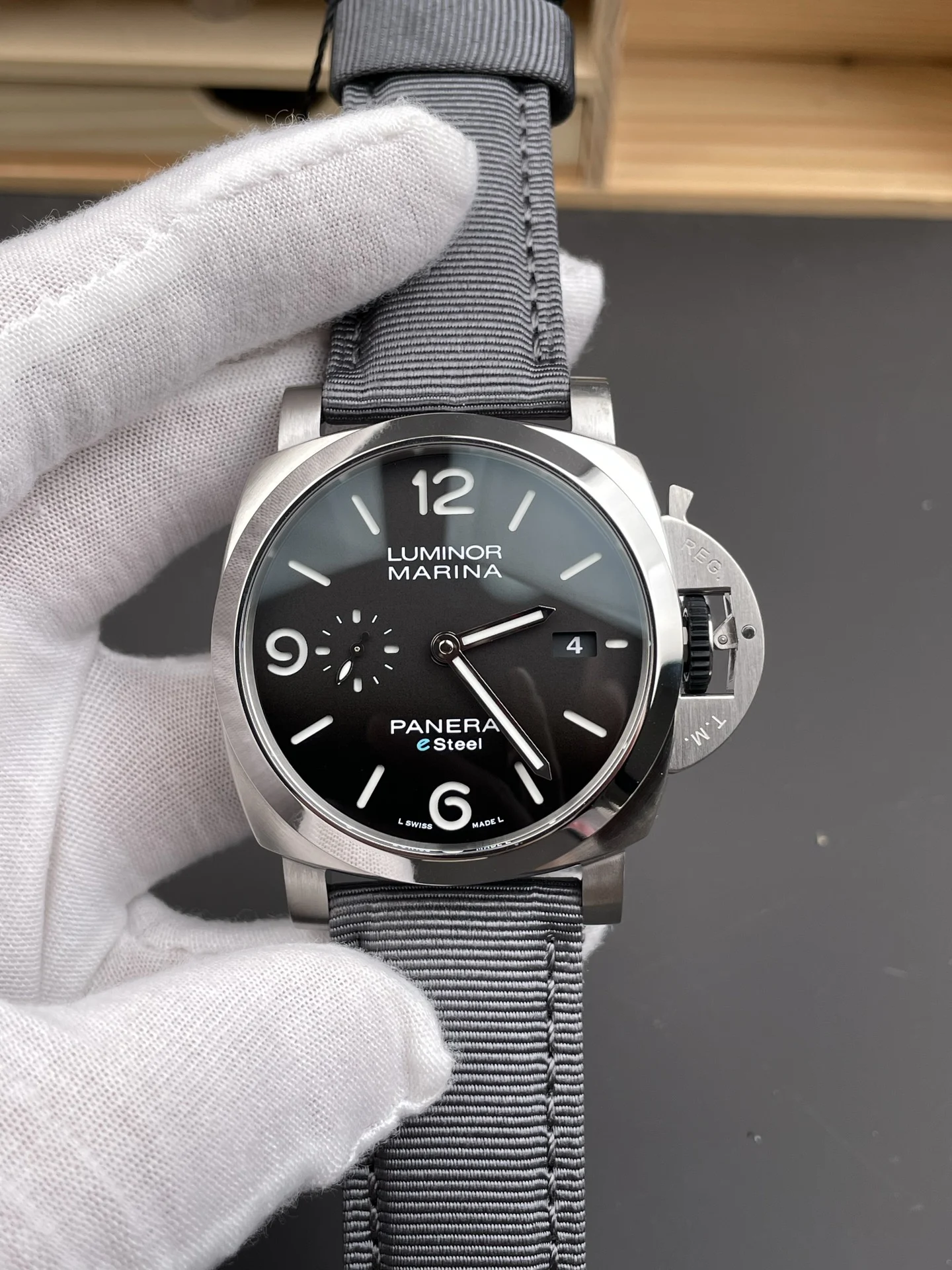 Panerai PAM01358 — photographed off the sweep