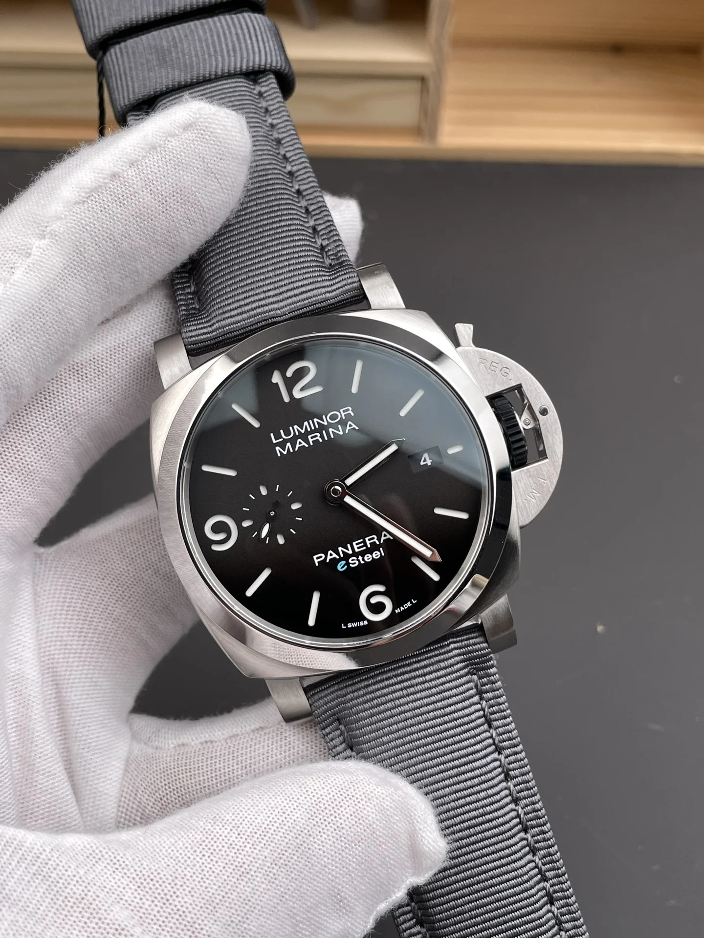 Panerai PAM01358 — photographed off the sweep