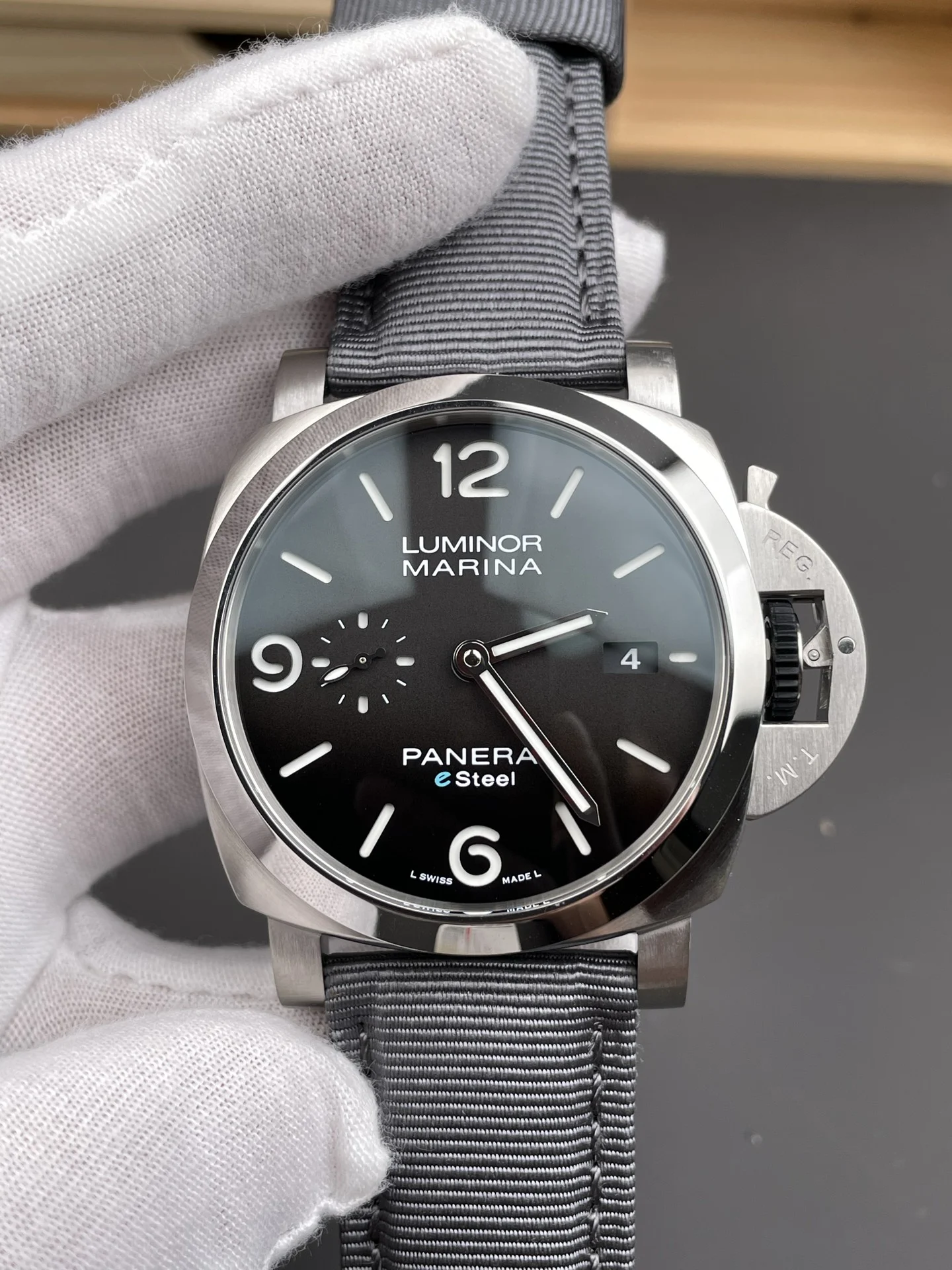 Panerai PAM01358 — photographed off the sweep