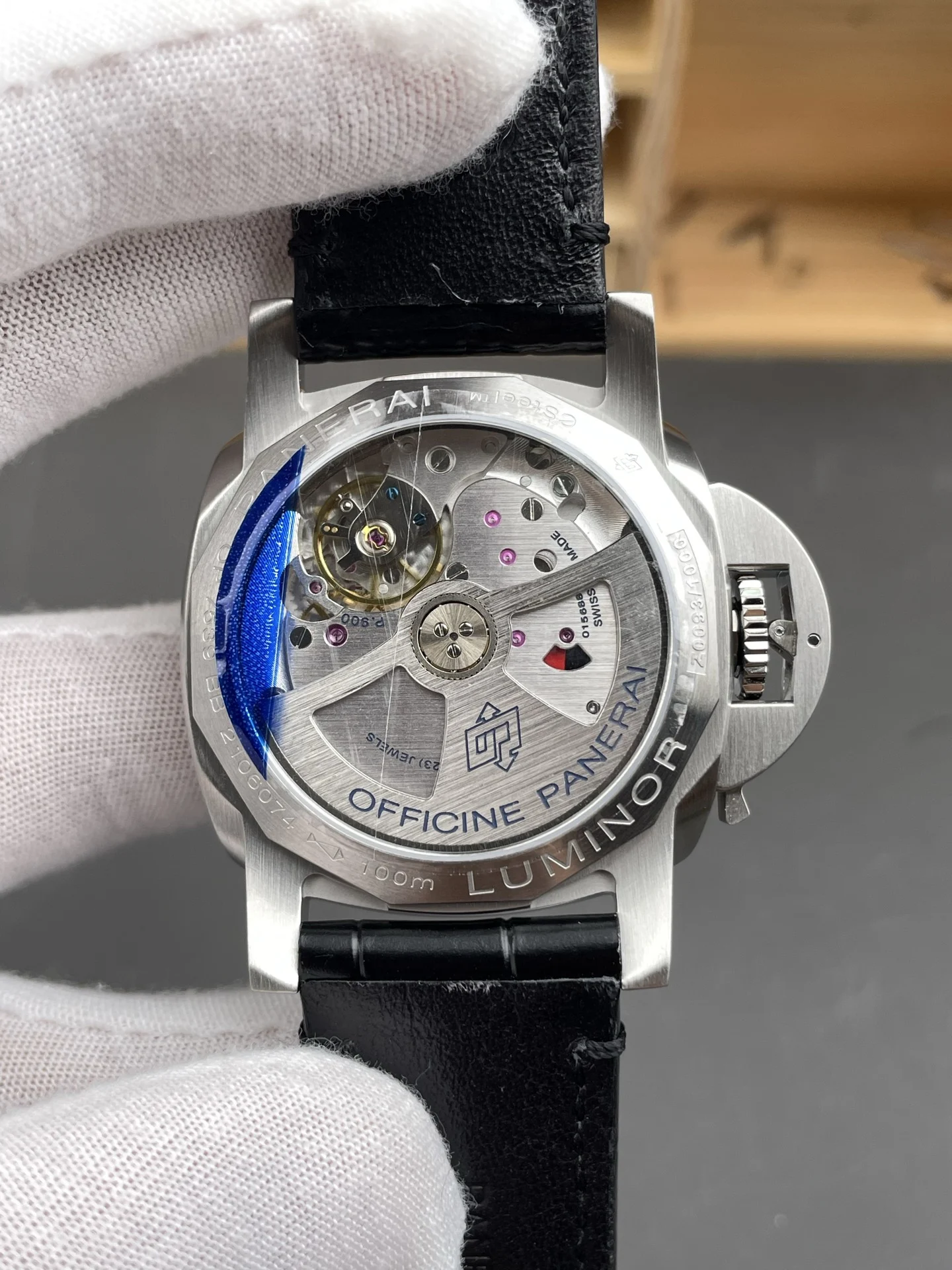 Panerai PAM01365 — photographed off the sweep