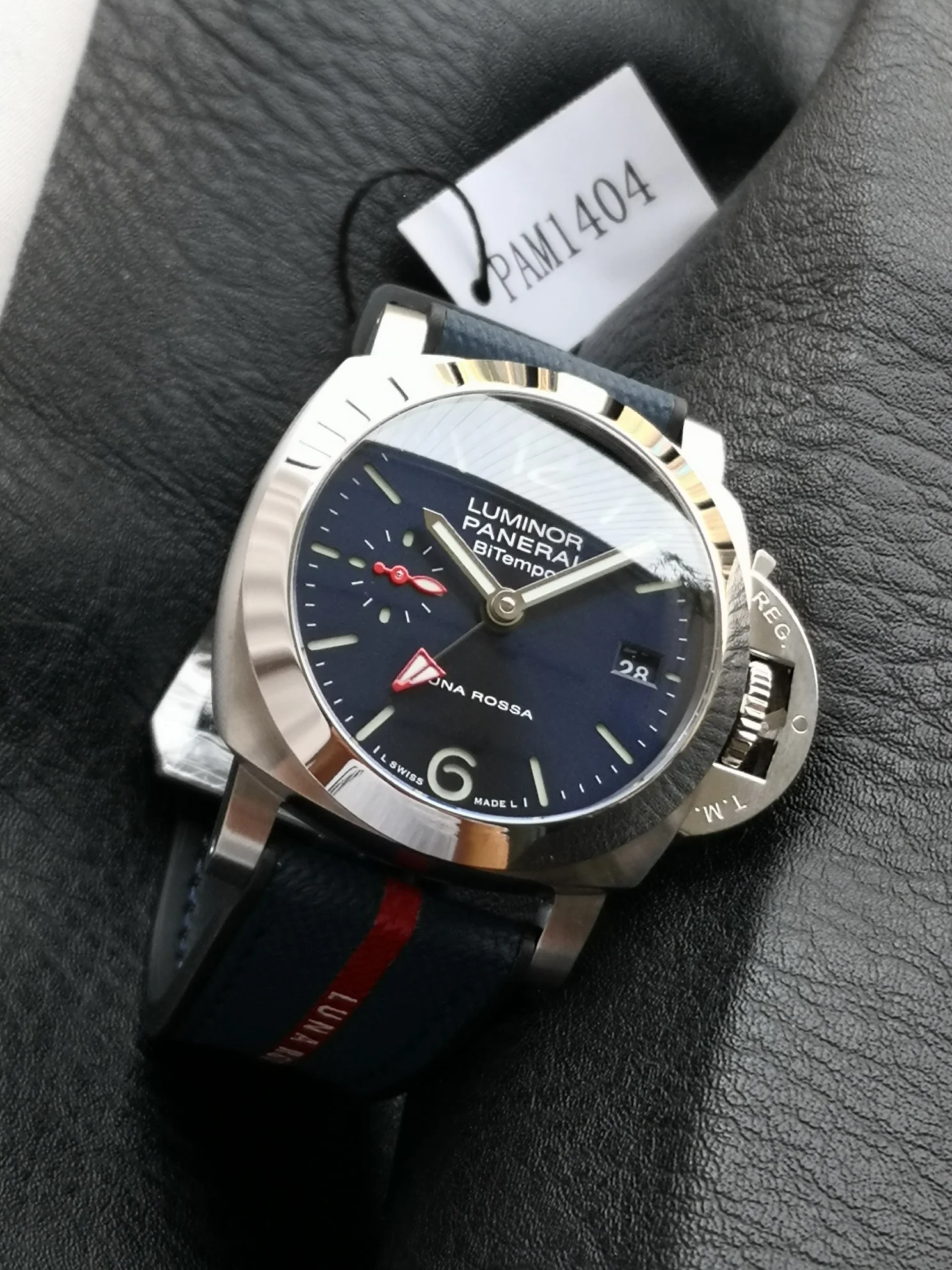 Panerai PAM01404 — photographed off the sweep