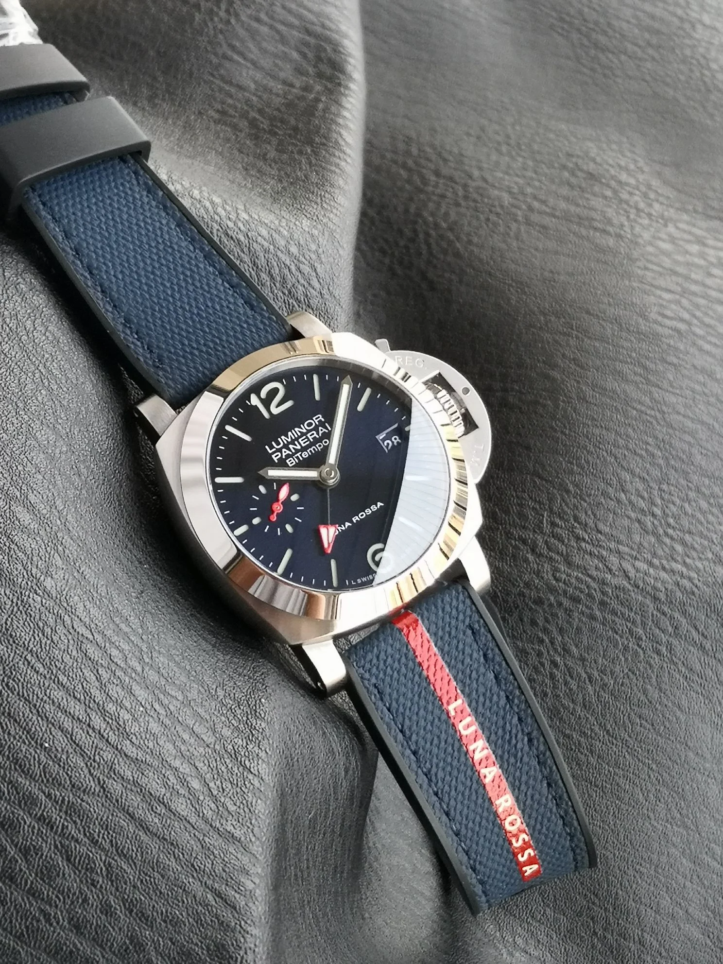 Panerai PAM01404 — photographed off the sweep