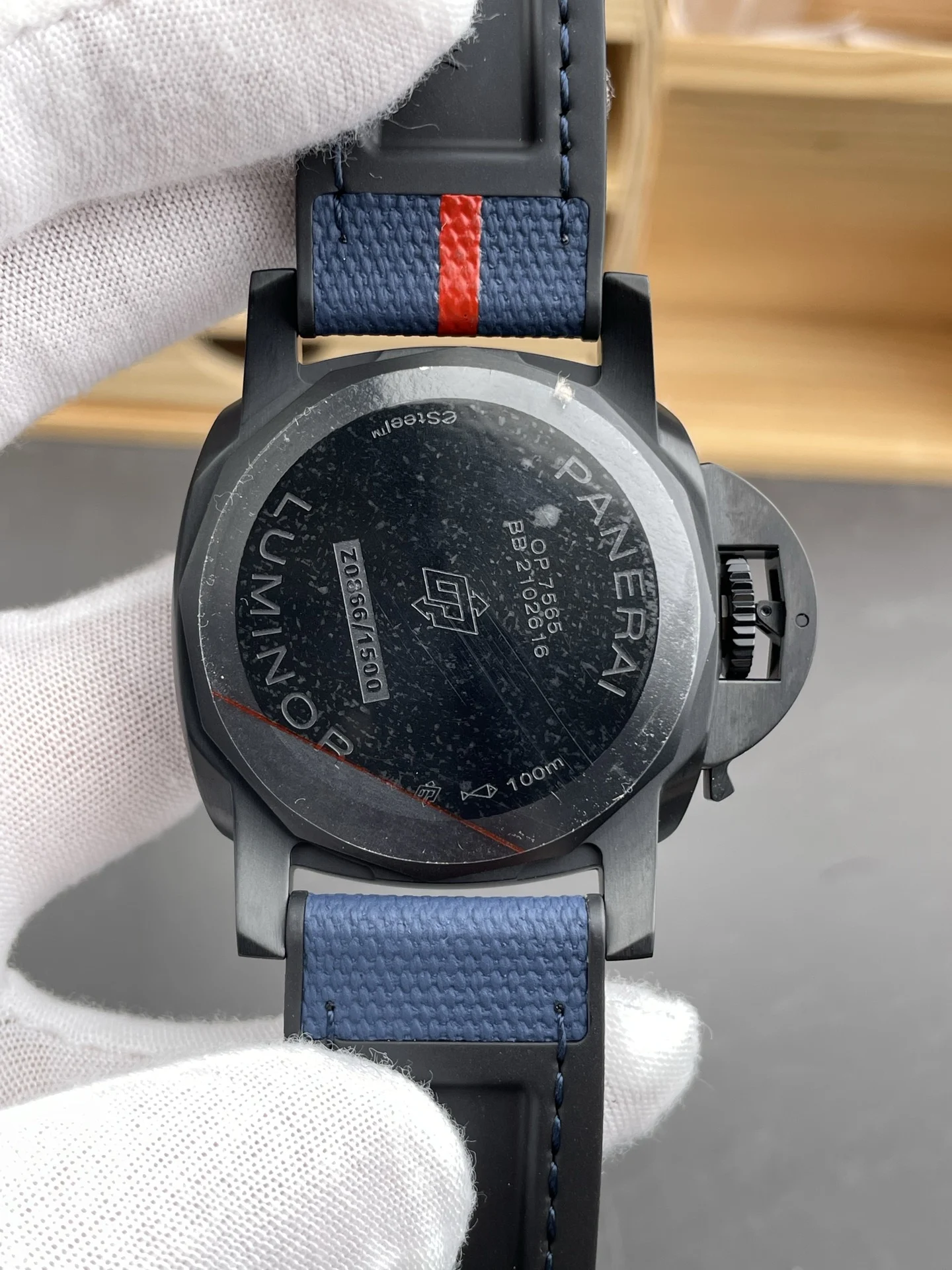 Panerai PAM01408 — photographed off the sweep