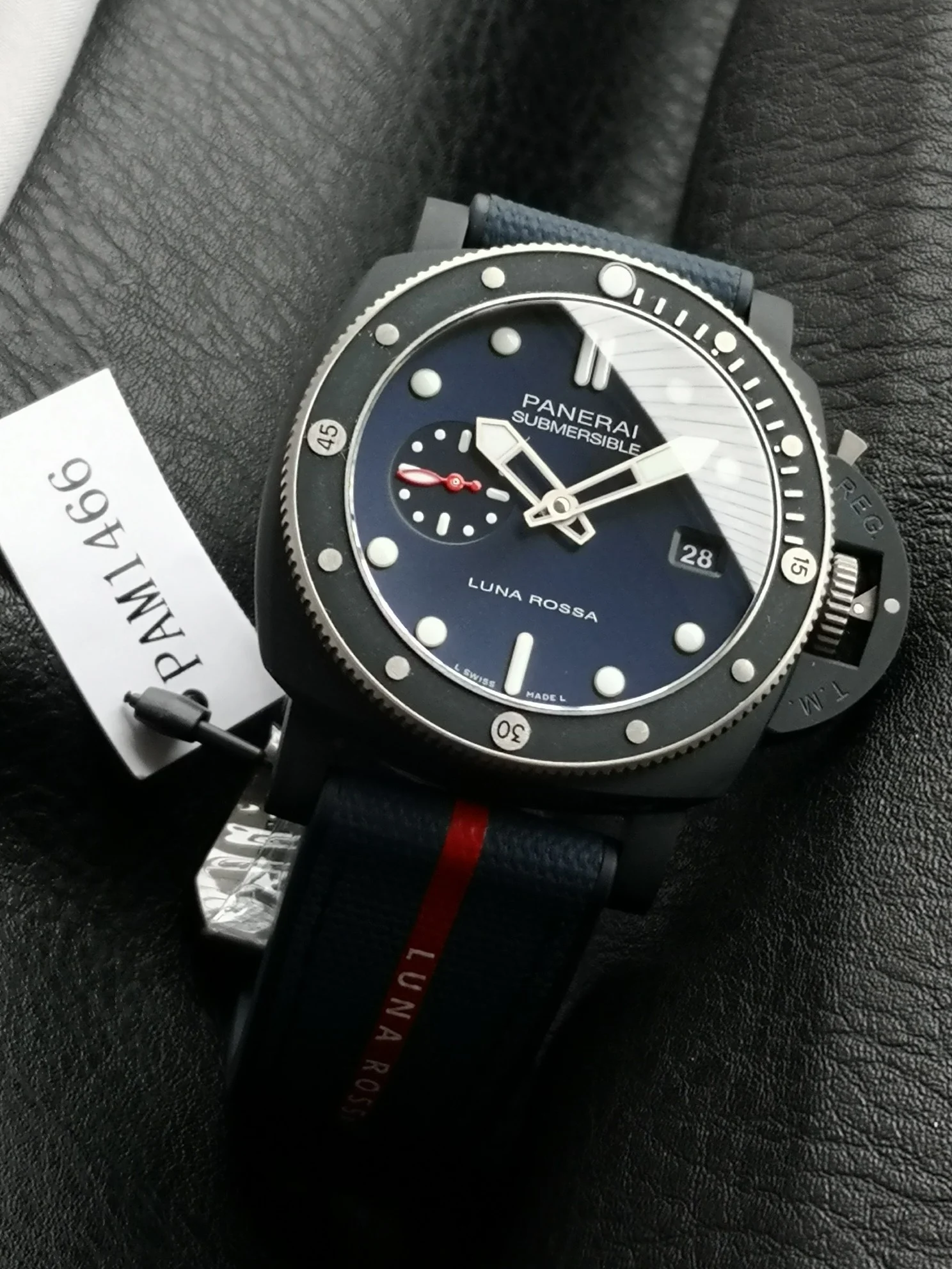 Panerai PAM01466 — photographed off the sweep