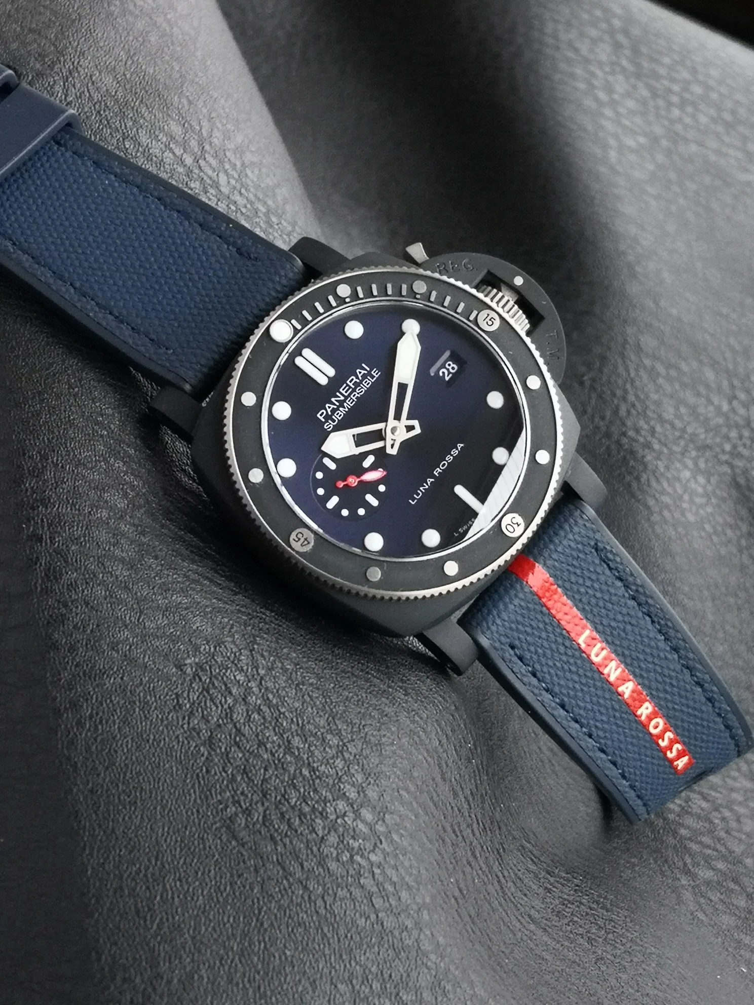 Panerai PAM01466 — photographed off the sweep