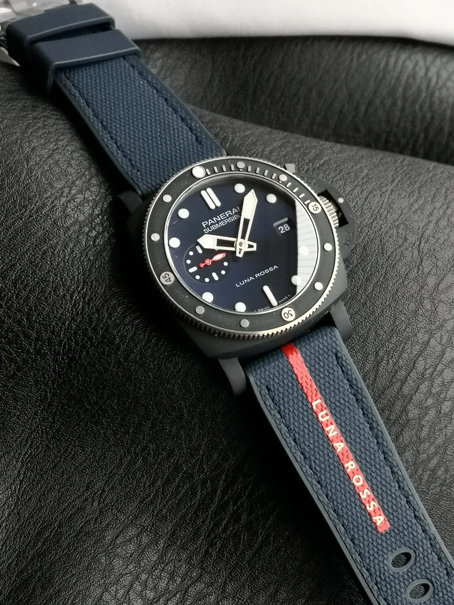 Panerai PAM01466 — photographed off the sweep