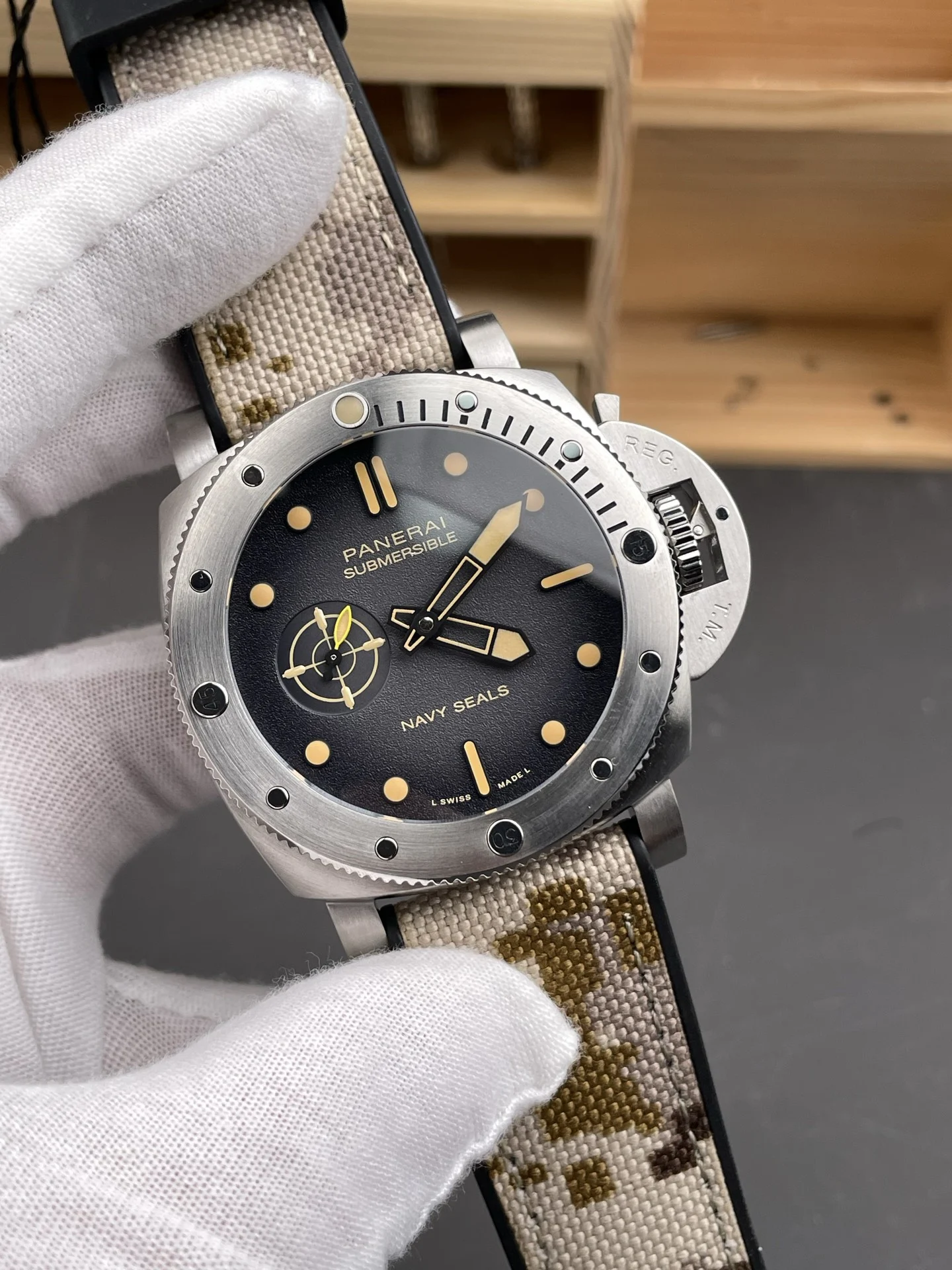 Panerai PAM01518 — photographed off the sweep
