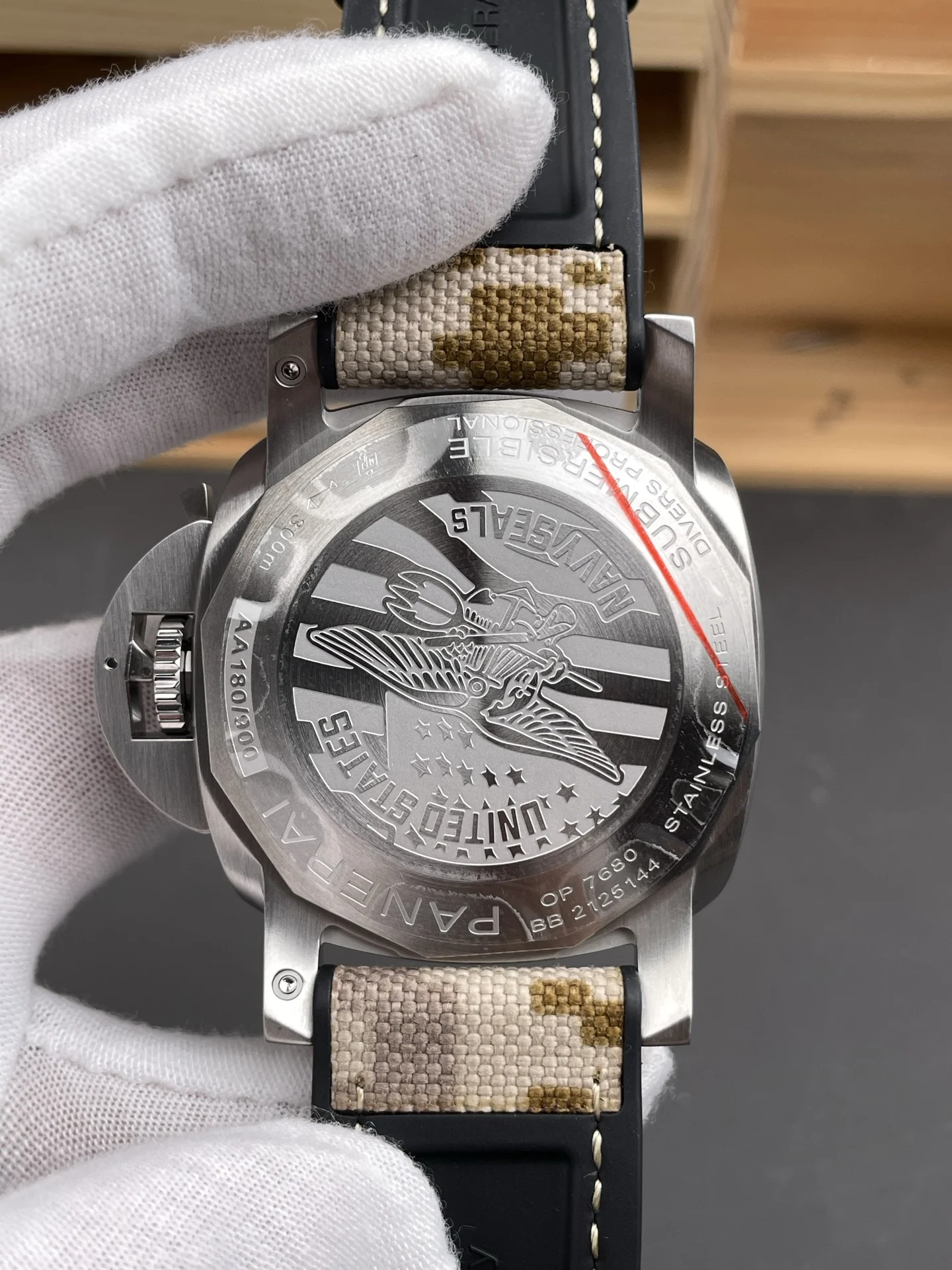 Panerai PAM01518 — photographed off the sweep