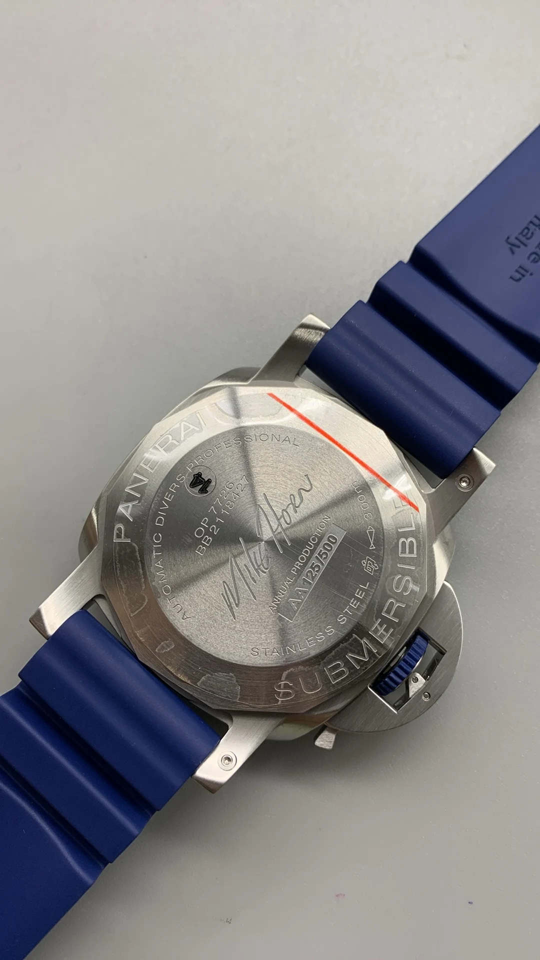 Panerai PAM01676 — photographed off the sweep