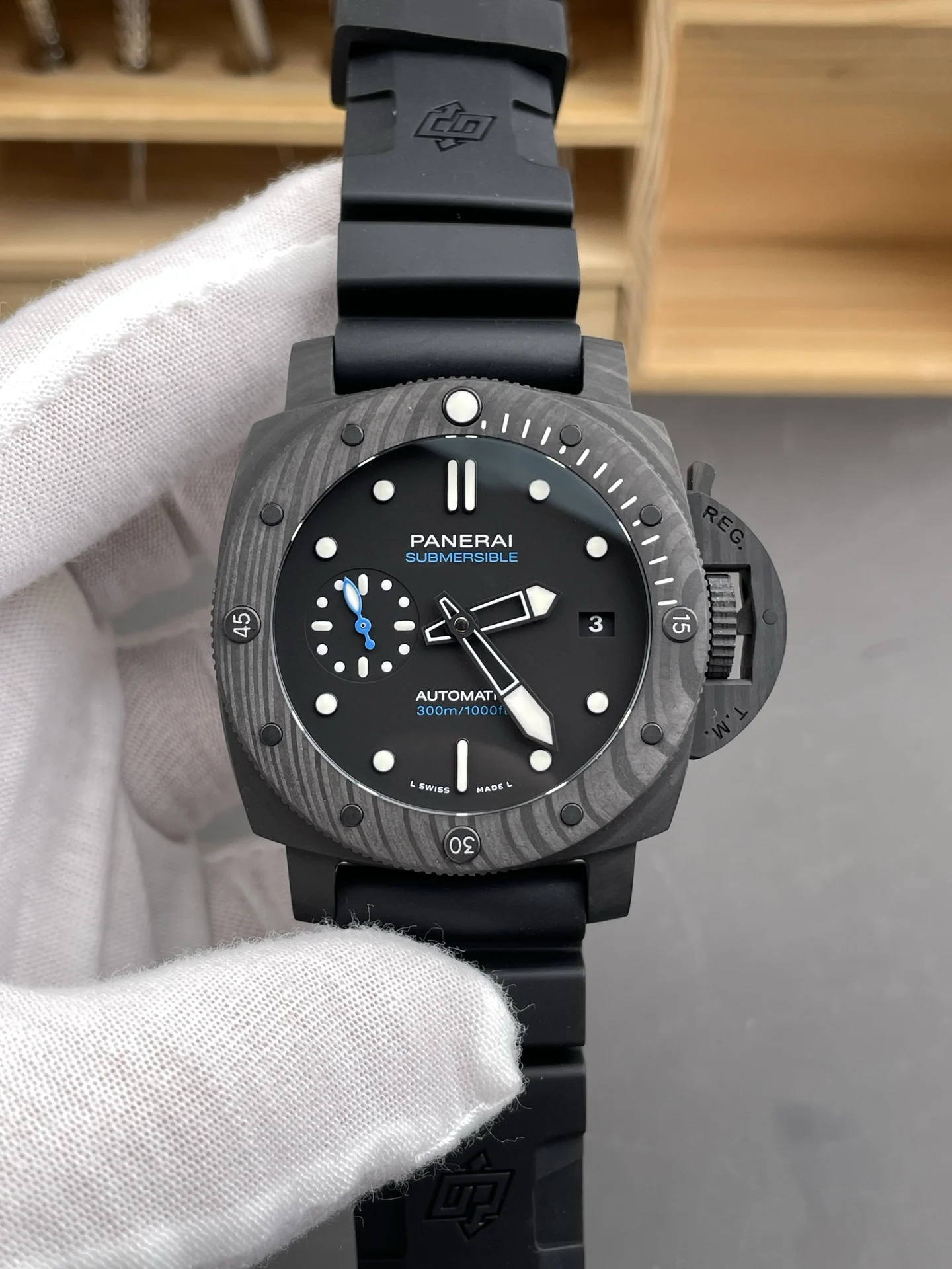 Panerai PAM02231 — photographed off the sweep