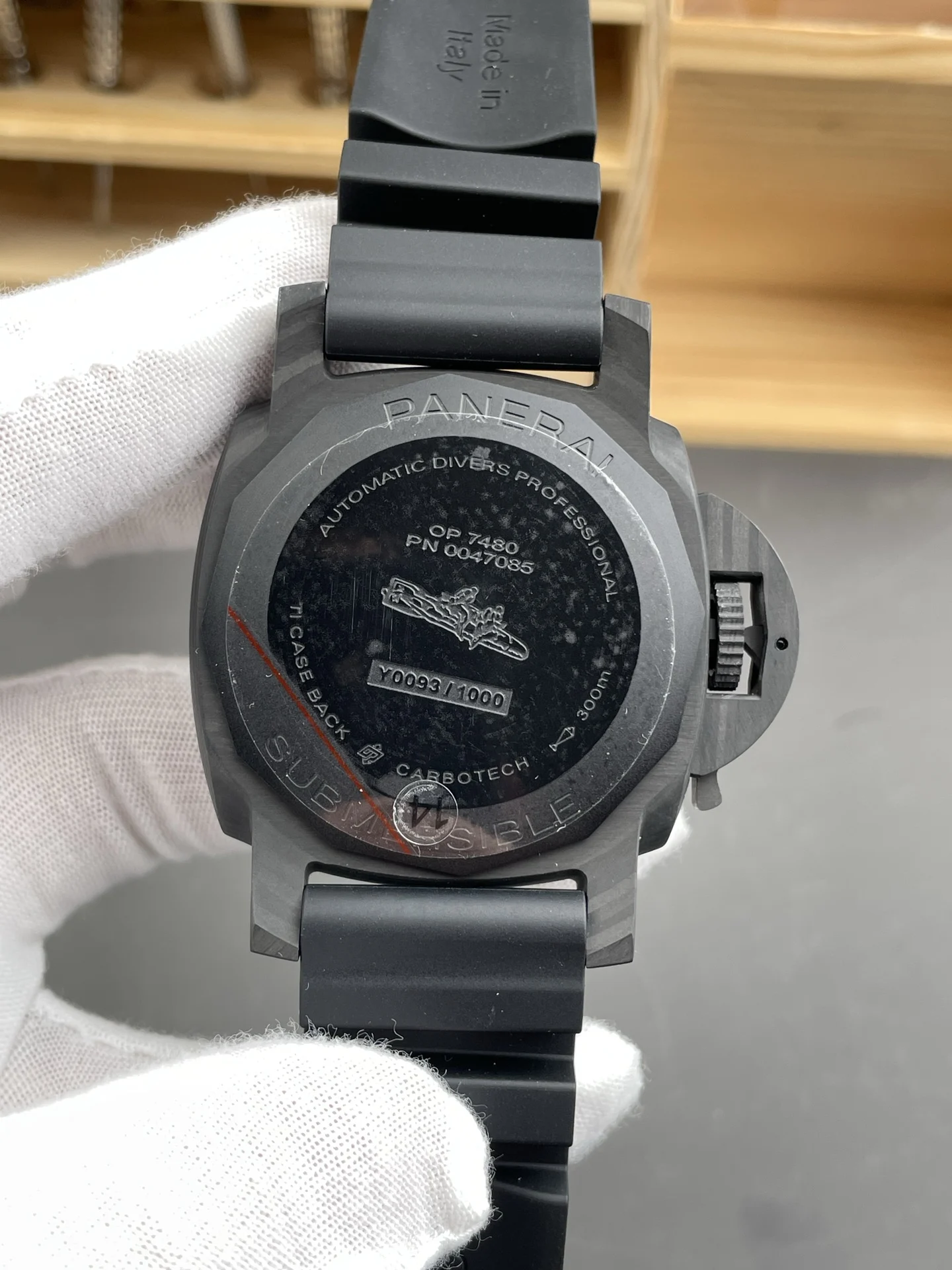 Panerai PAM02231 — photographed off the sweep