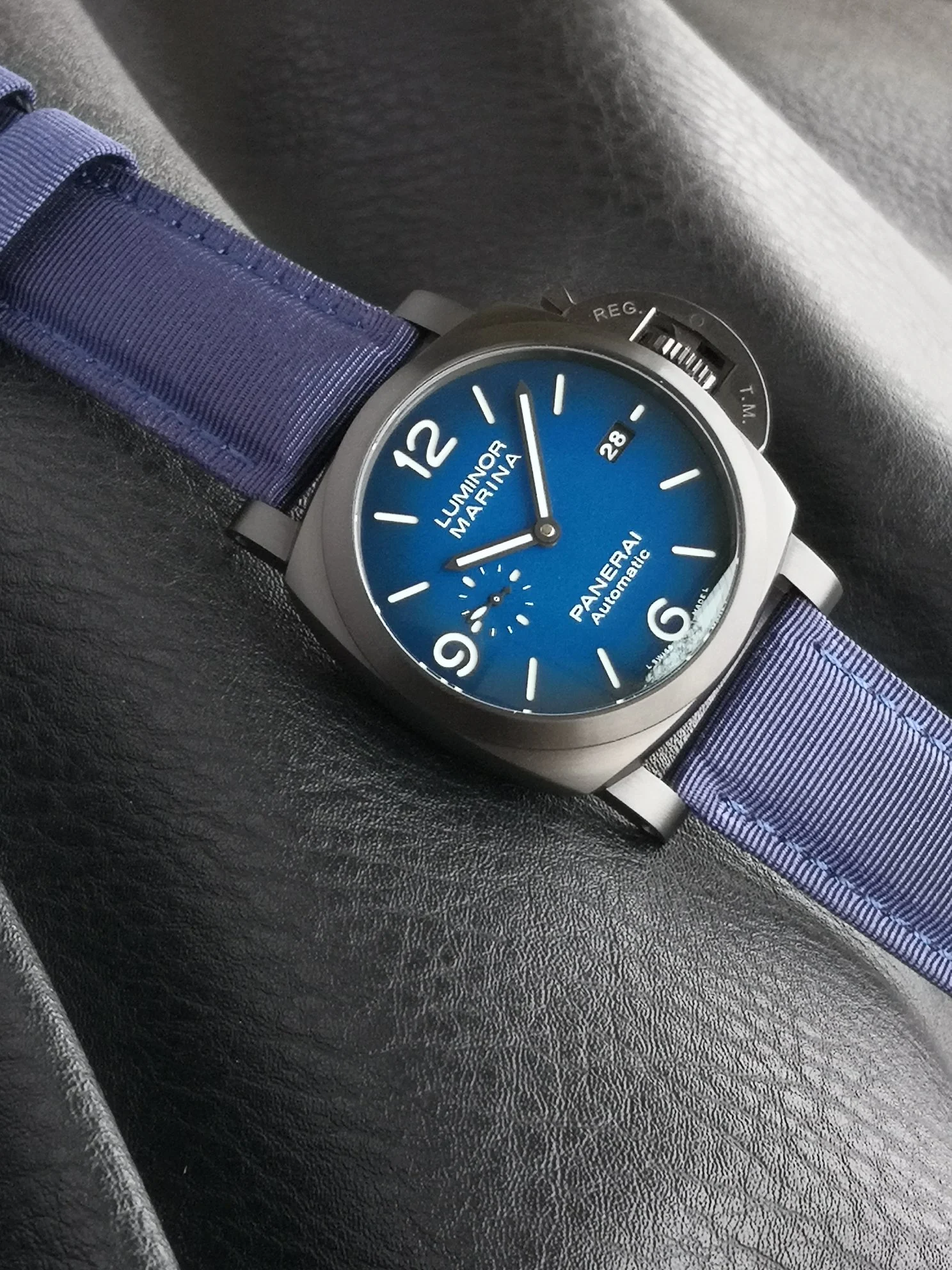 Panerai PAM02319 — photographed off the sweep