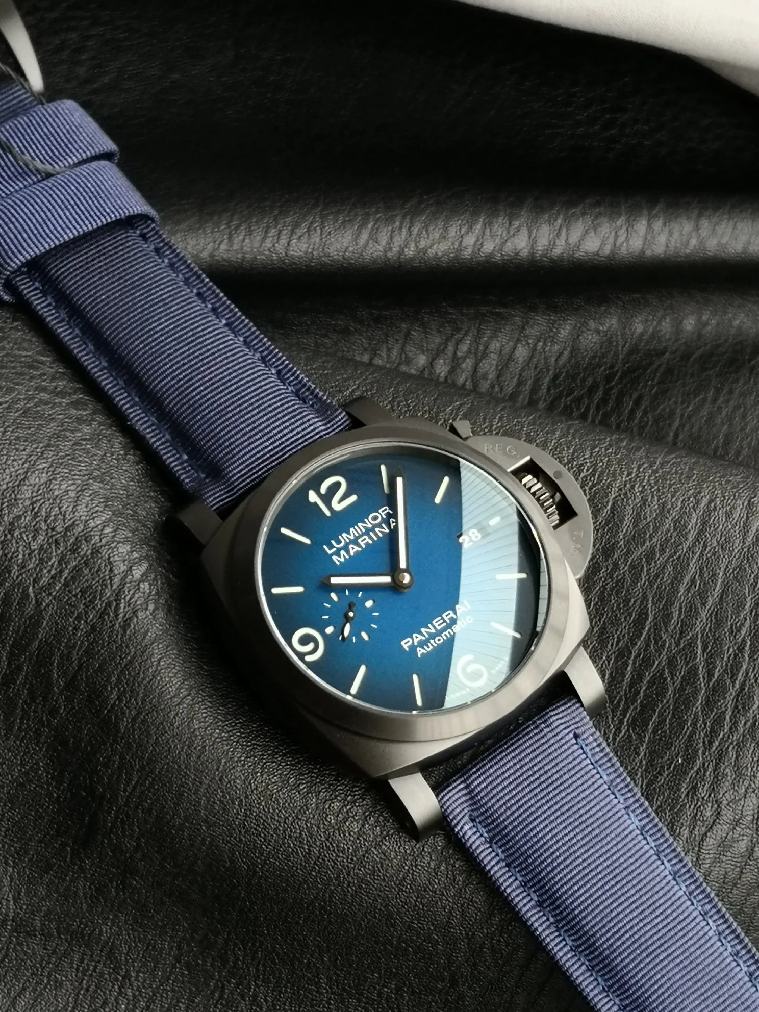 Panerai PAM02319 — photographed off the sweep