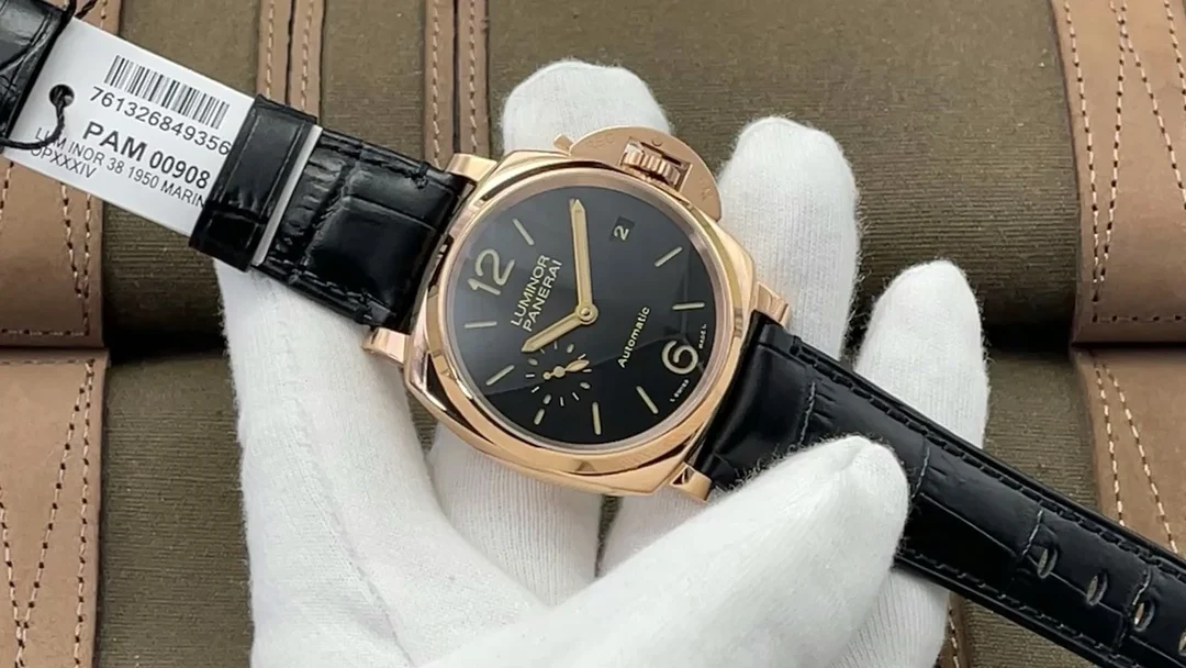 Panerai Rose Gold Red Dial