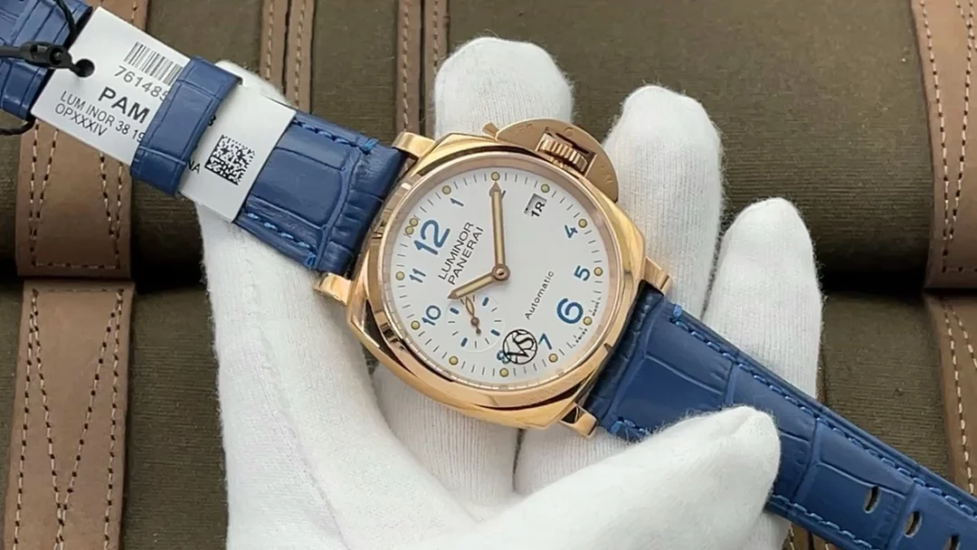 Panerai Rose Gold Red Dial