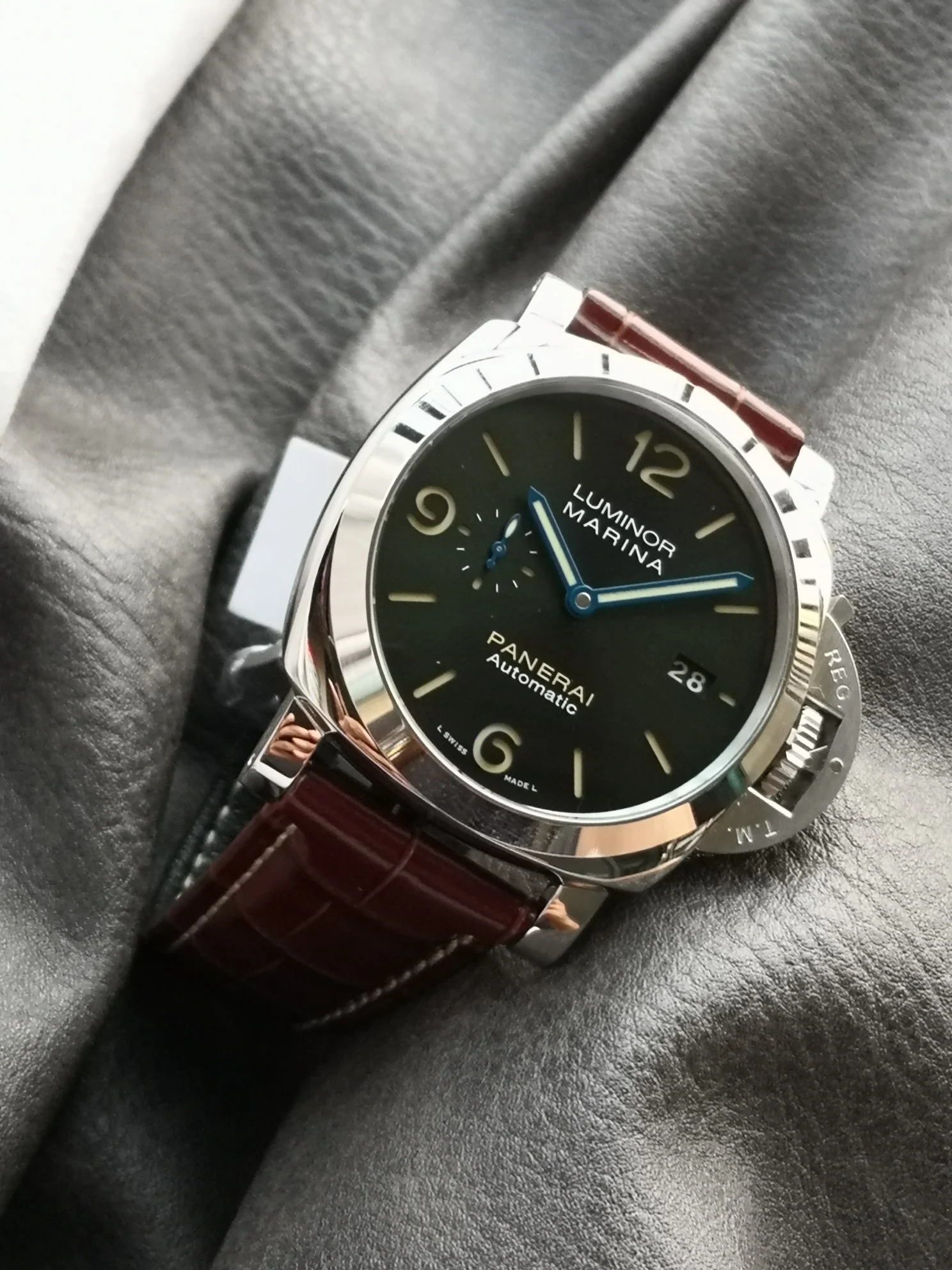 Panerai Steel Green Dial PAM01116