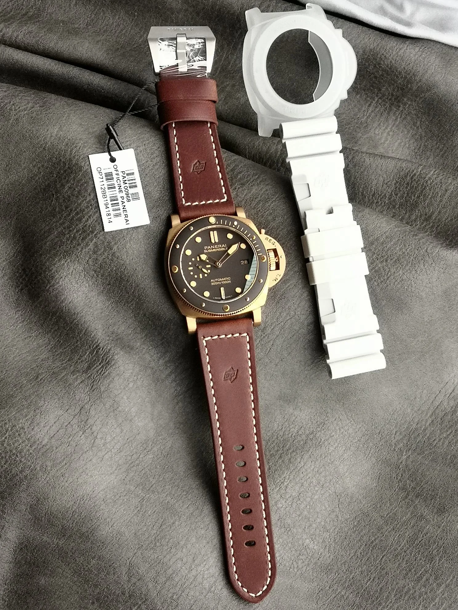 Panerai Submersible PAM01287 — photographed off the sweep