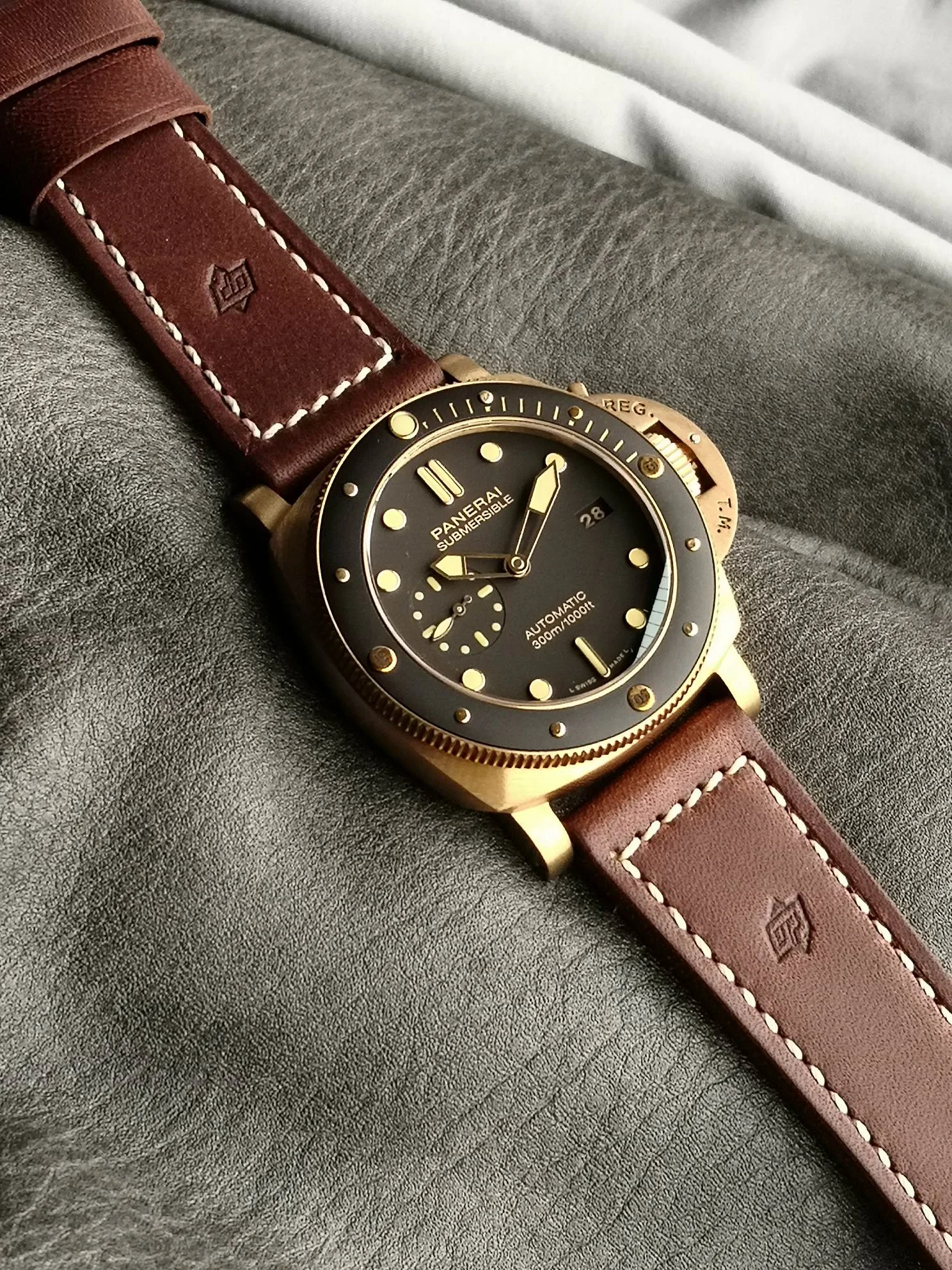 Panerai Submersible PAM01287 — photographed off the sweep