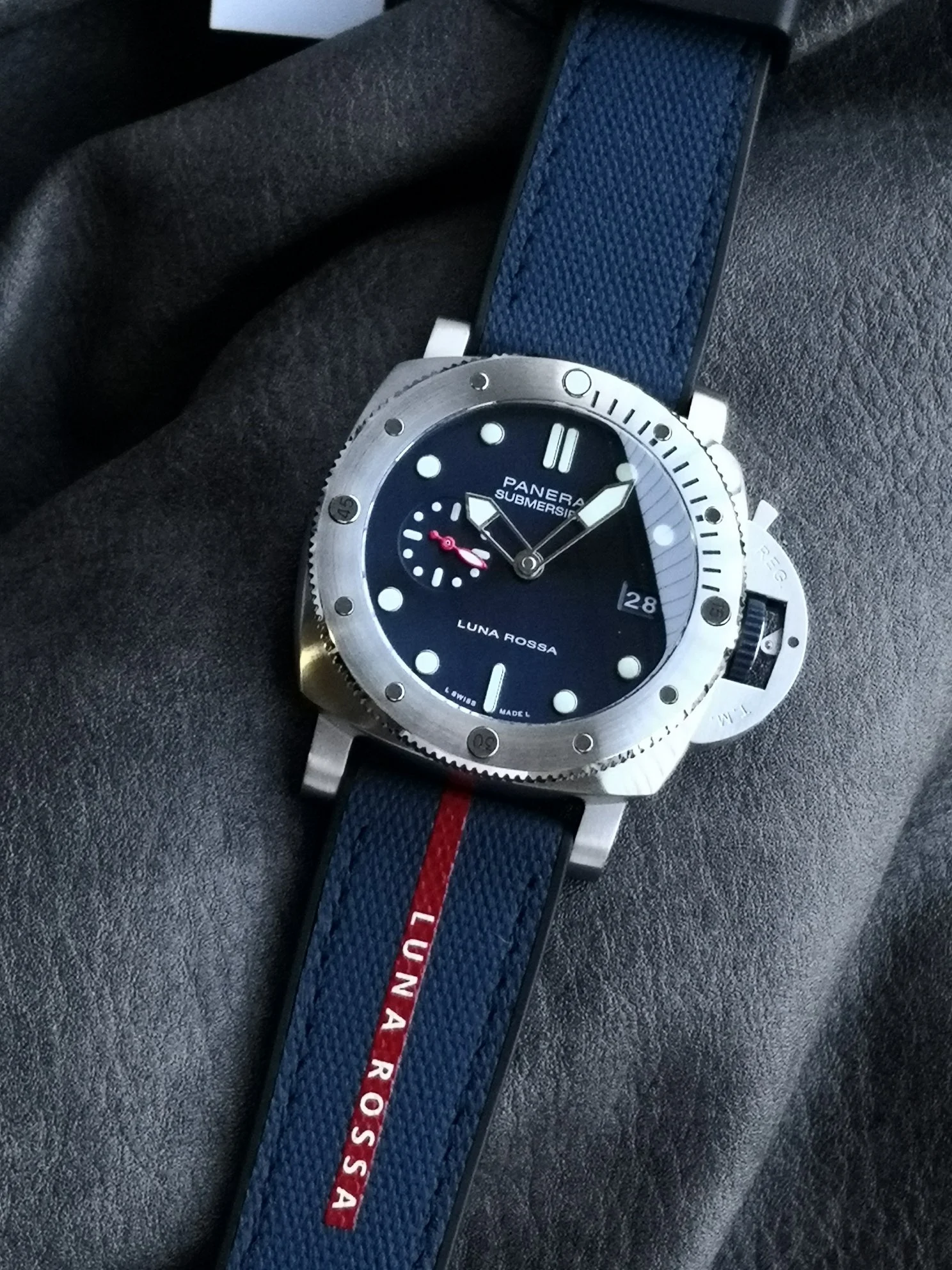 Panerai Submersible PAM01391 — photographed off the sweep