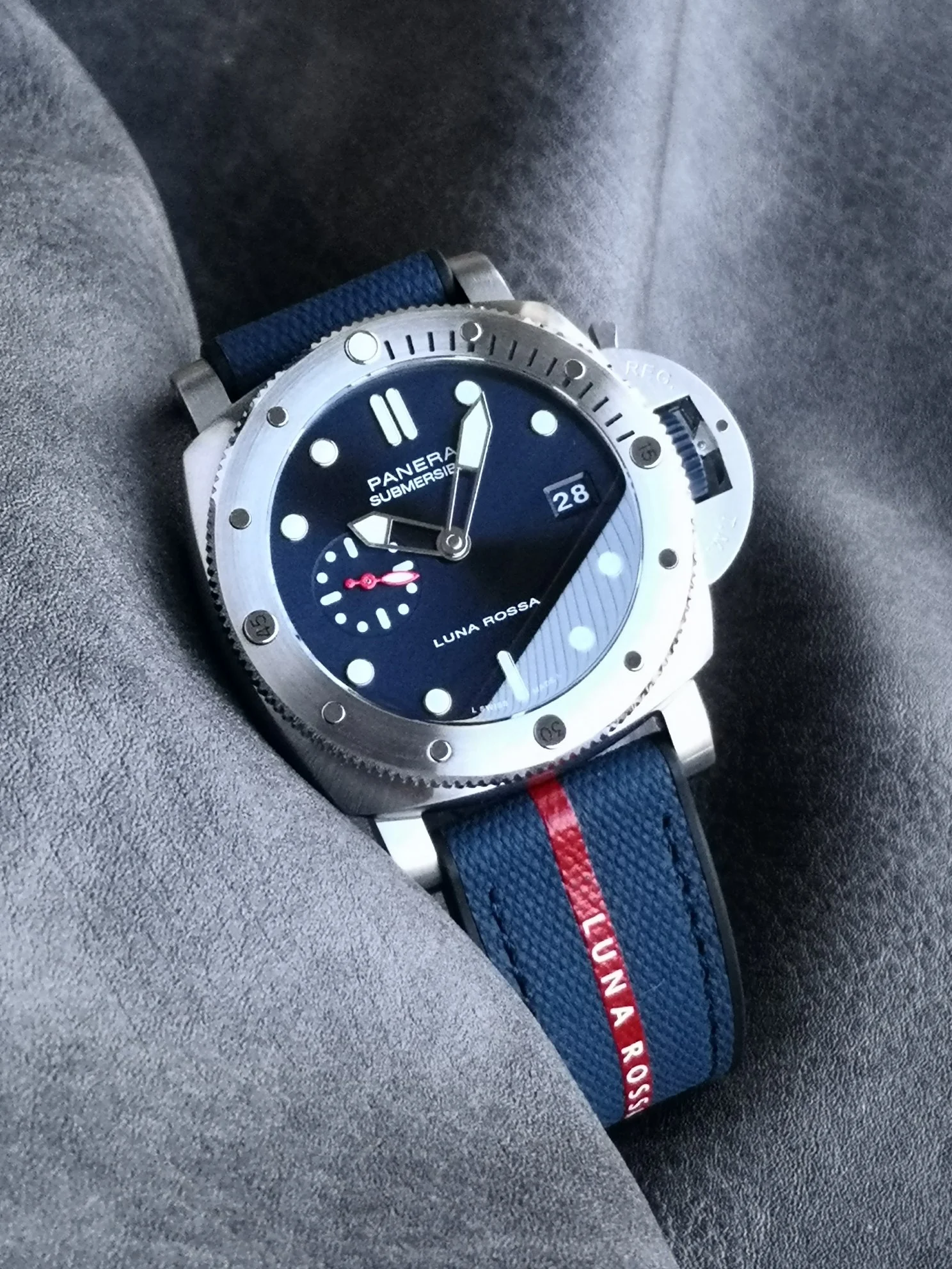 Panerai Submersible PAM01391 — photographed off the sweep