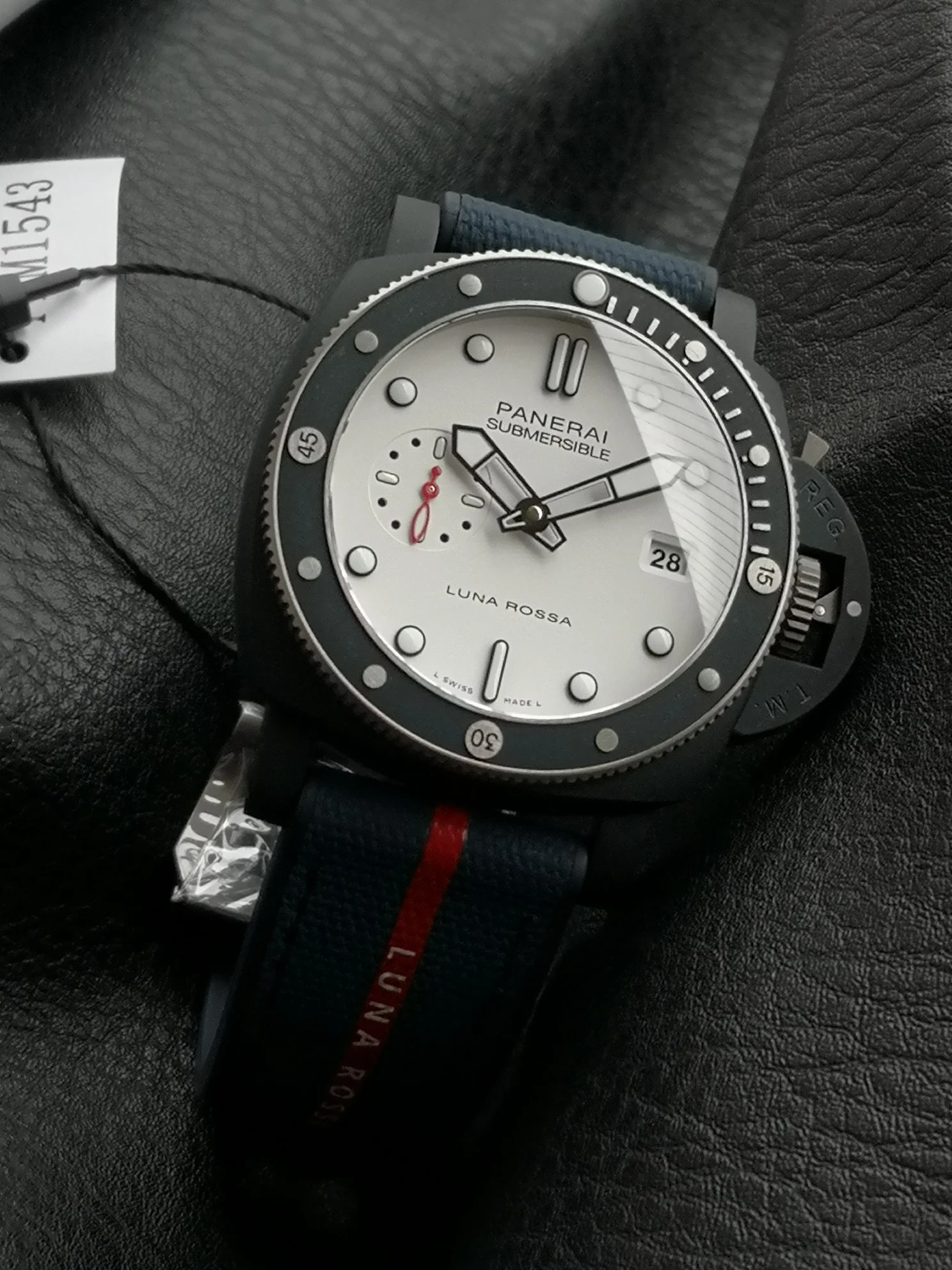 Panerai Submersible PAM01543 — photographed off the sweep