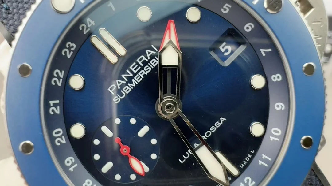 Panerai Titanium 42mm — photographed off the sweep