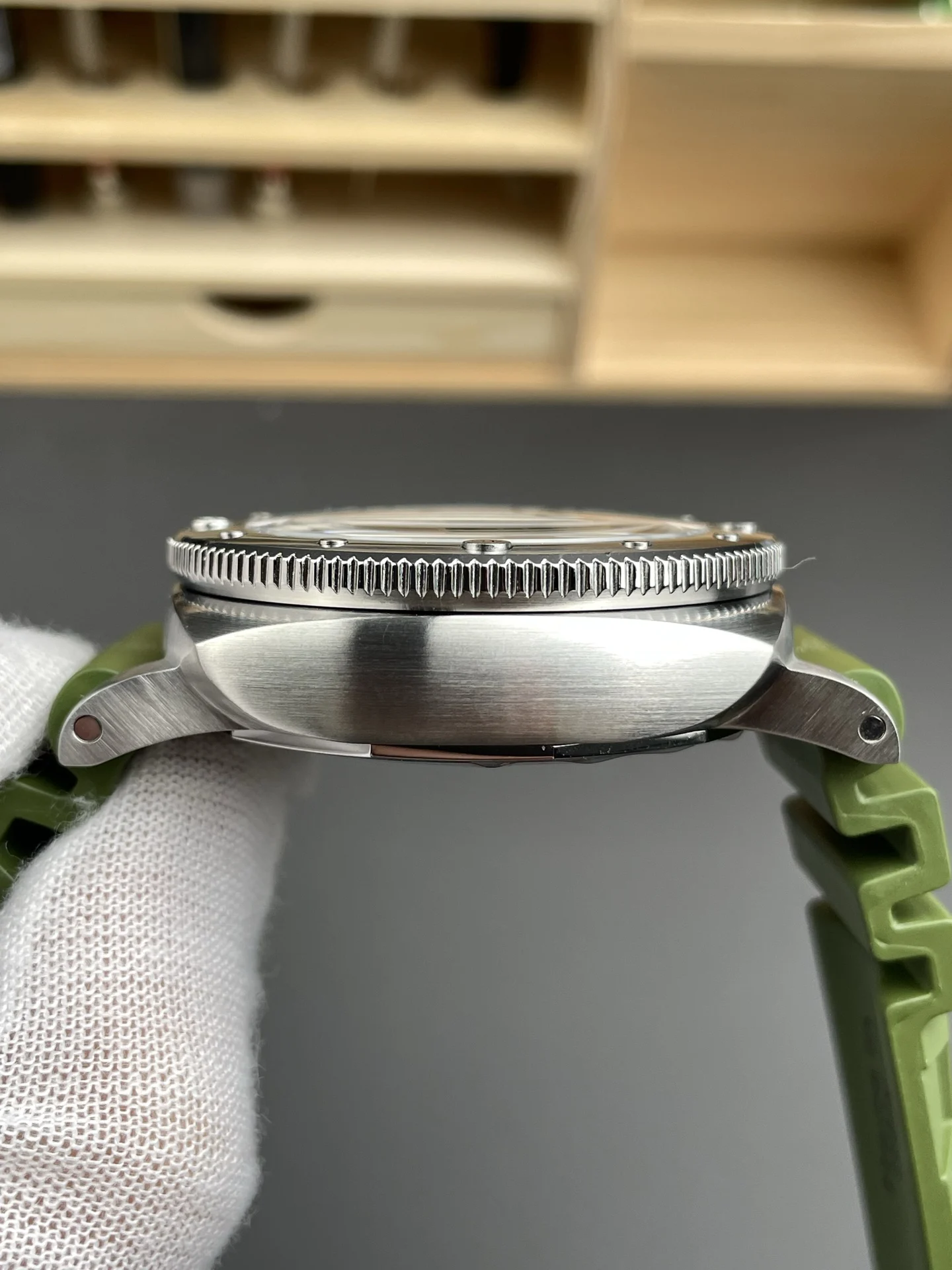 Panerai White Dial PAM01226 — photographed off the sweep