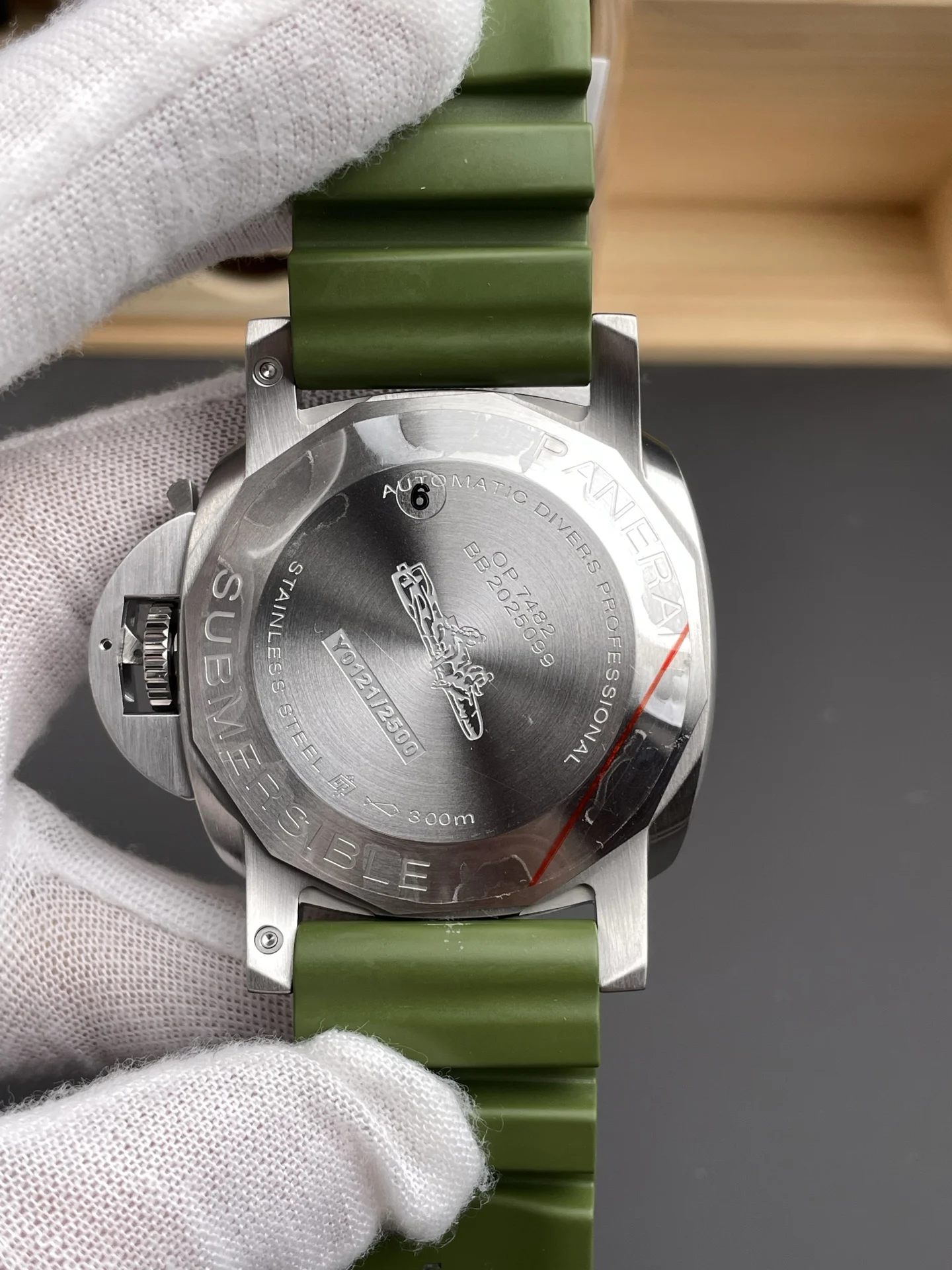 Panerai White Dial PAM01226 — photographed off the sweep