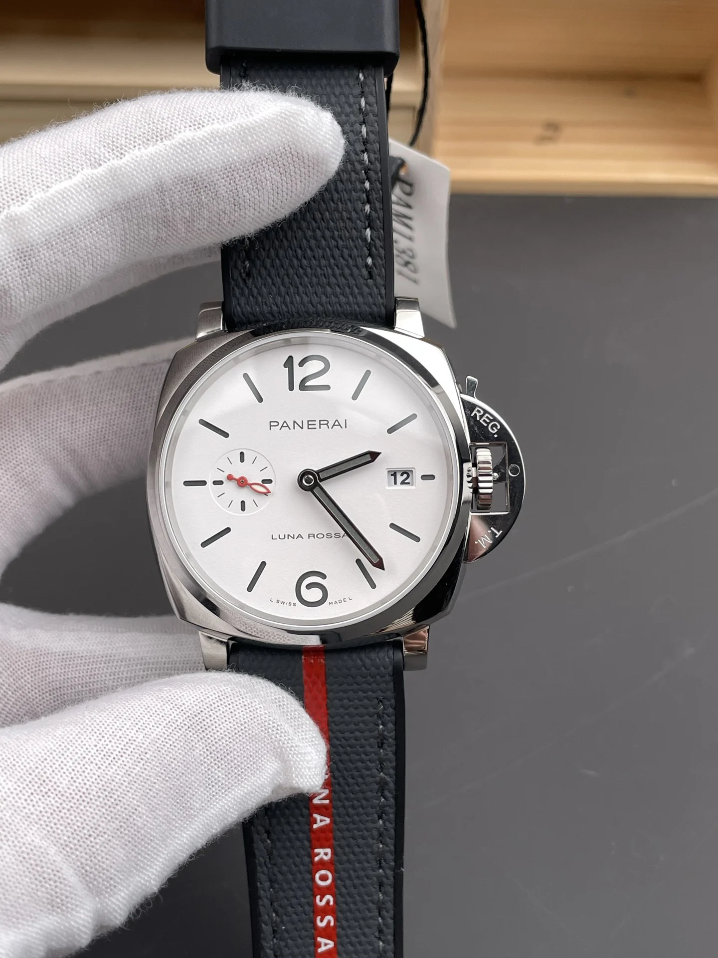 Panerai White Dial PAM01381 42mm