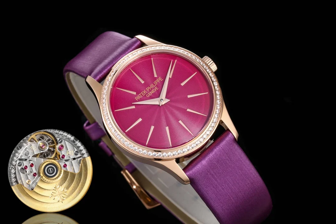 Patek Philippe 33mm — photographed off the sweep