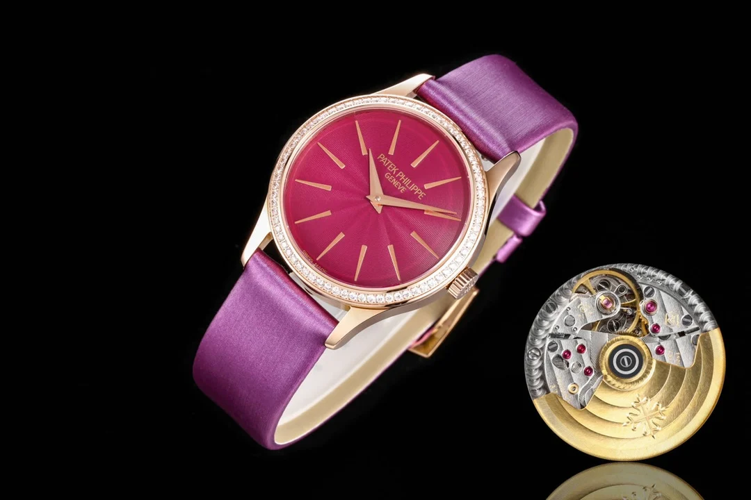 Patek Philippe 33mm — photographed off the sweep