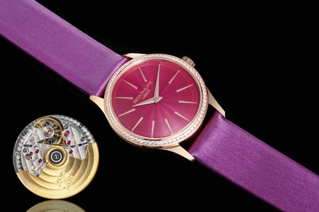 Patek Philippe 33mm — photographed off the sweep