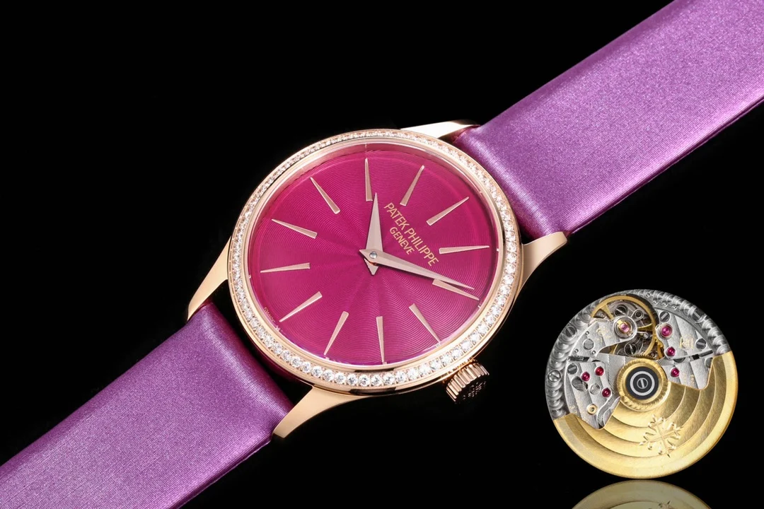 Patek Philippe 33mm — photographed off the sweep