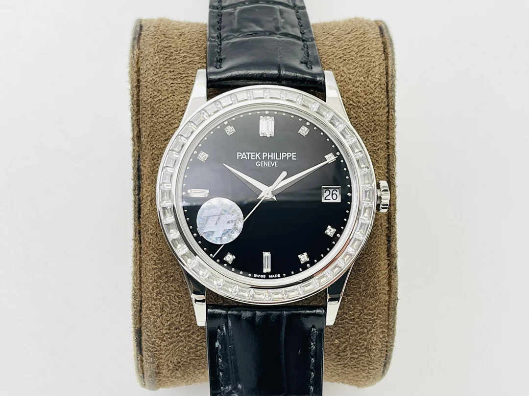 Patek Philippe 38mm — photographed off the sweep