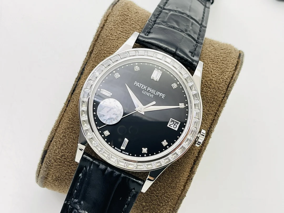 Patek Philippe 38mm — photographed off the sweep