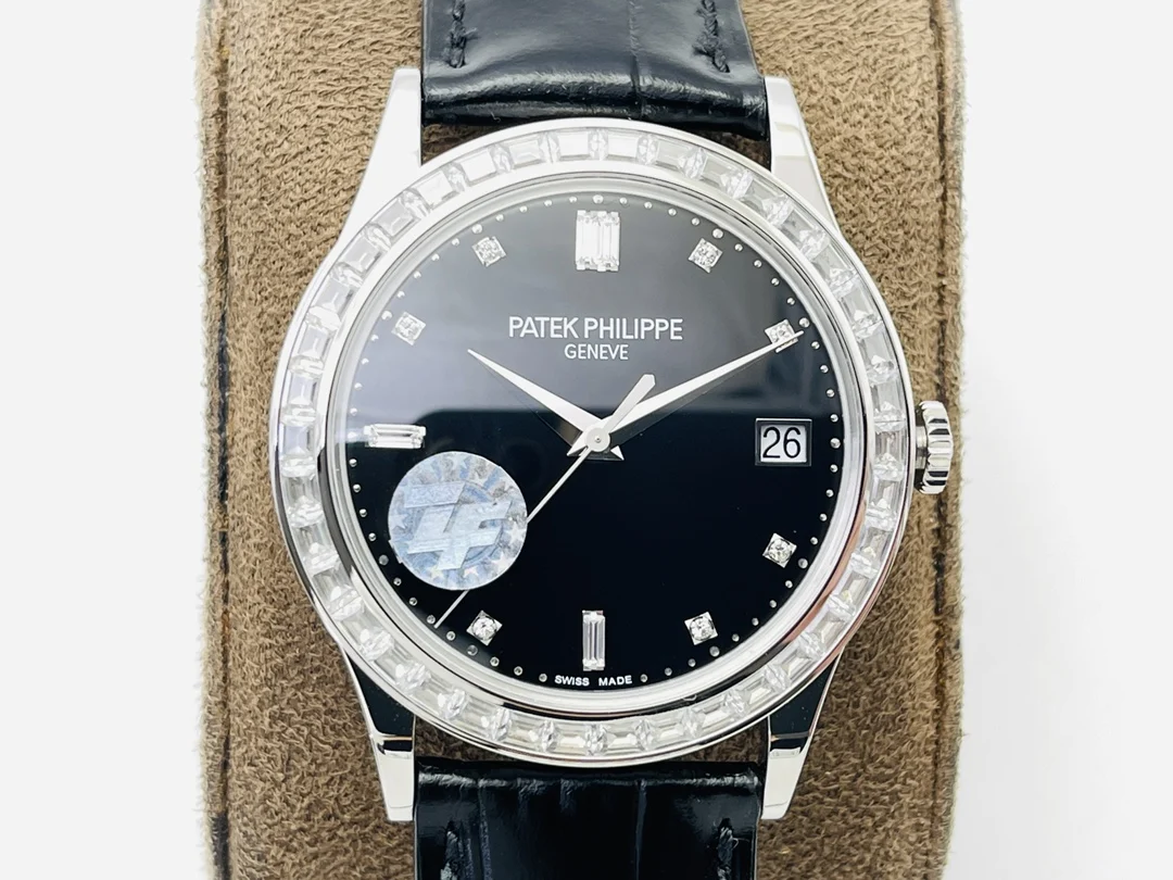 Patek Philippe 38mm — photographed off the sweep