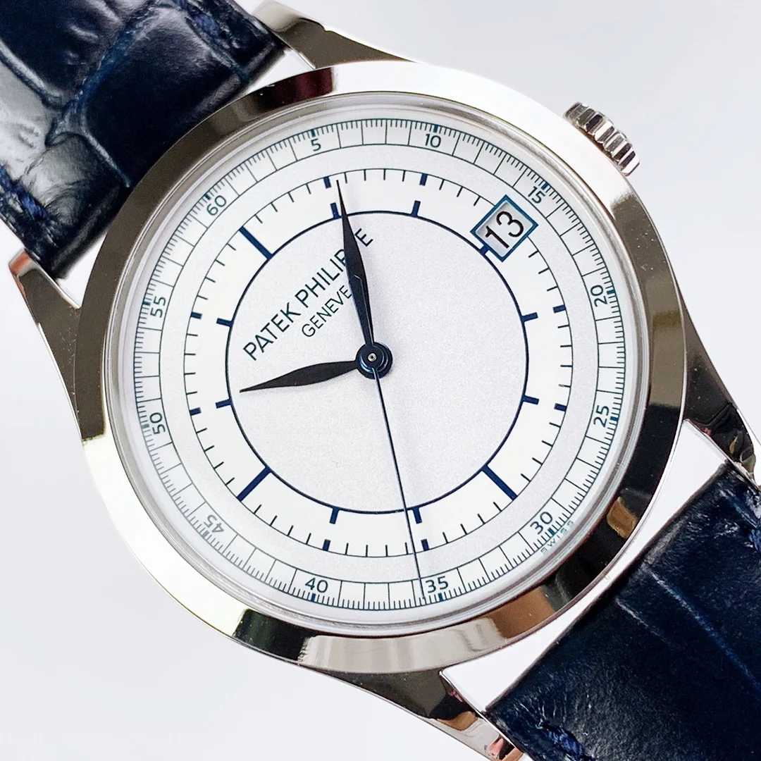 Patek Philippe 38mm — photographed off the sweep