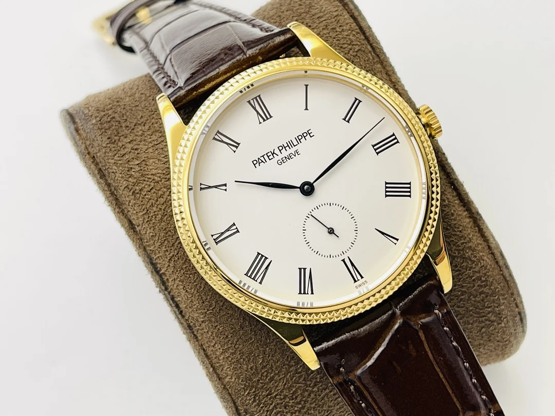 Patek Philippe 39mm — photographed off the sweep