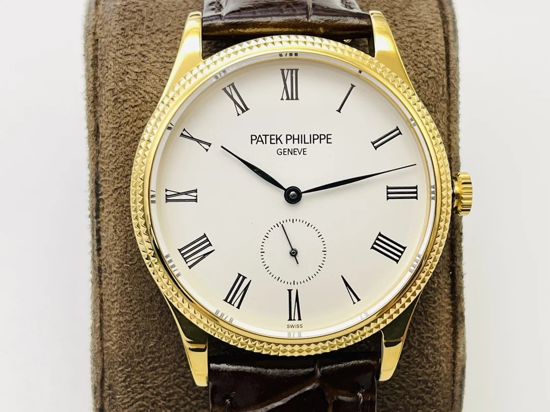 Patek Philippe 39mm — photographed off the sweep