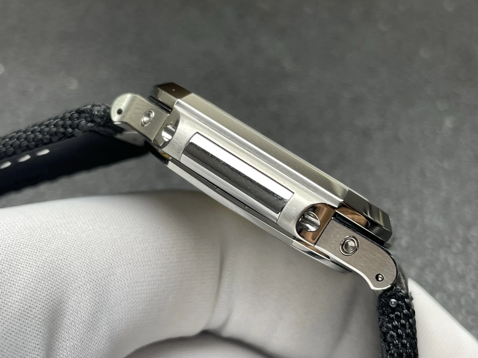 Patek Philippe 45mm — photographed off the sweep