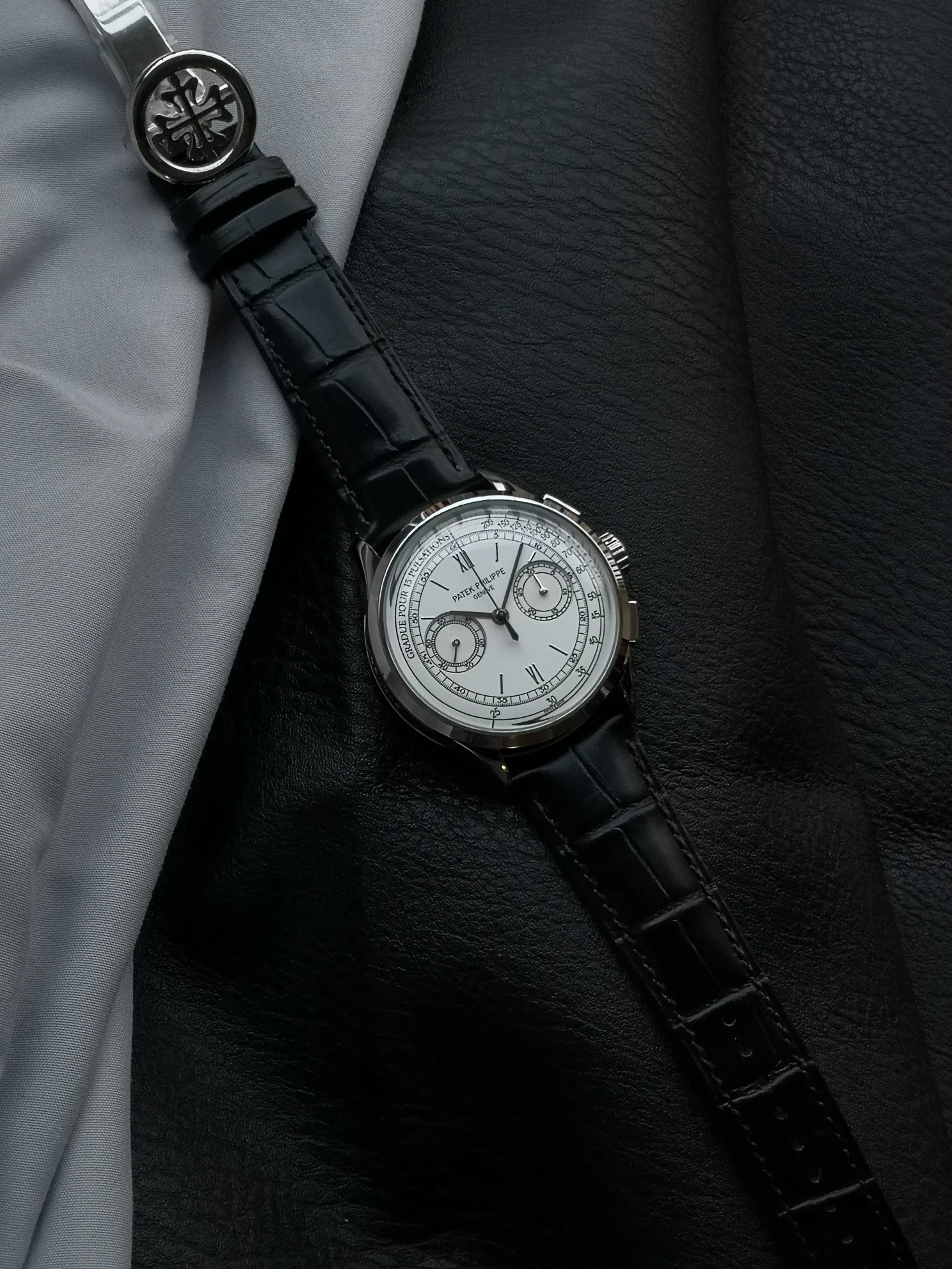 Patek Philippe 5170G 42mm — photographed off the sweep