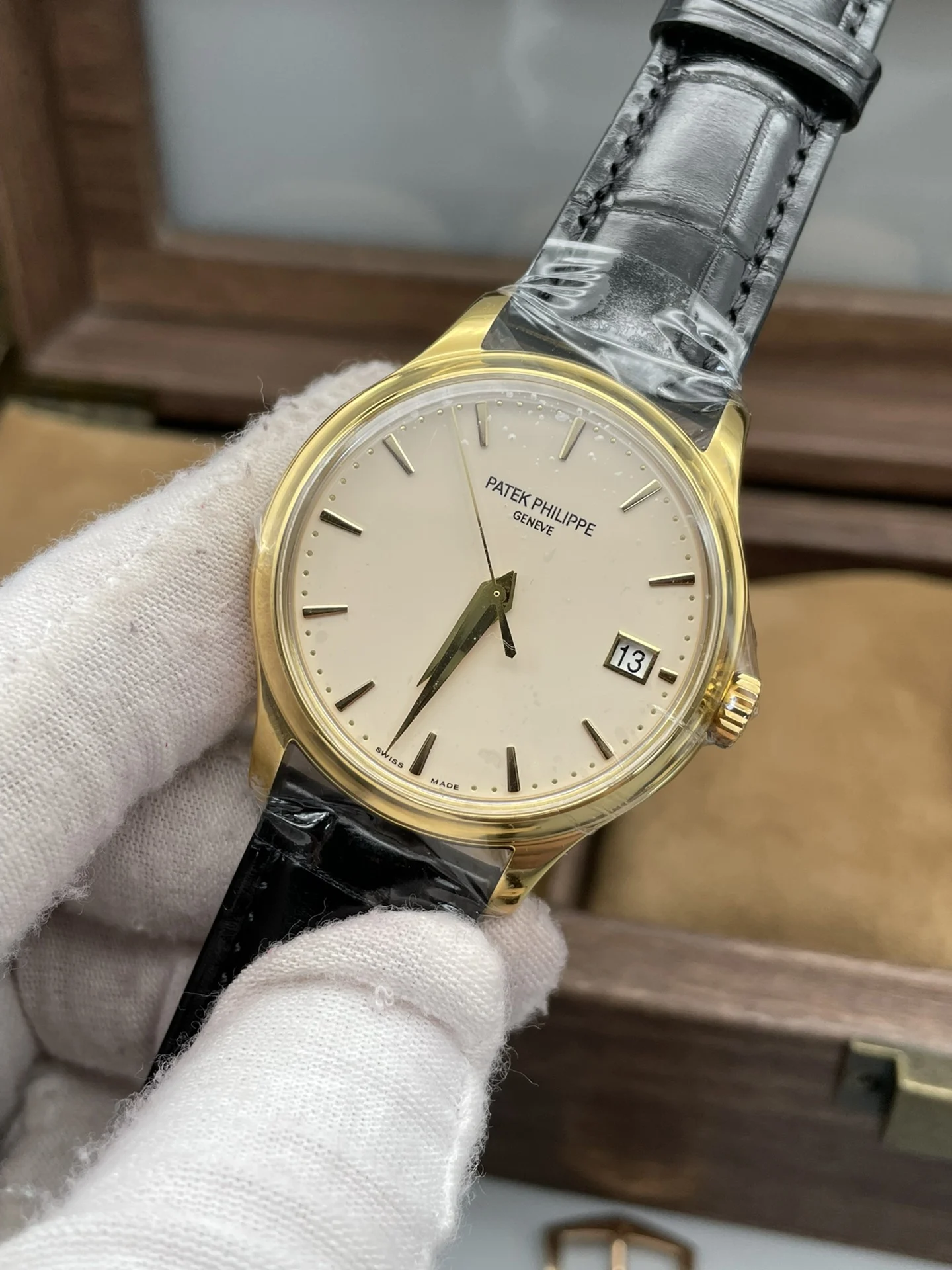 Patek Philippe 5227 — photographed off the sweep