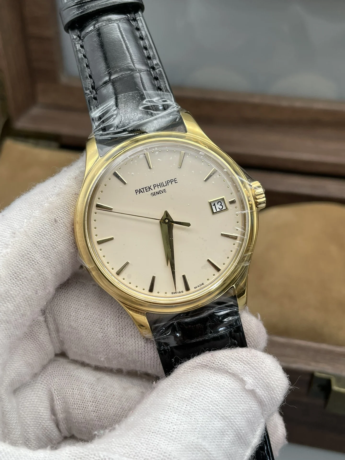 Patek Philippe 5227 — photographed off the sweep