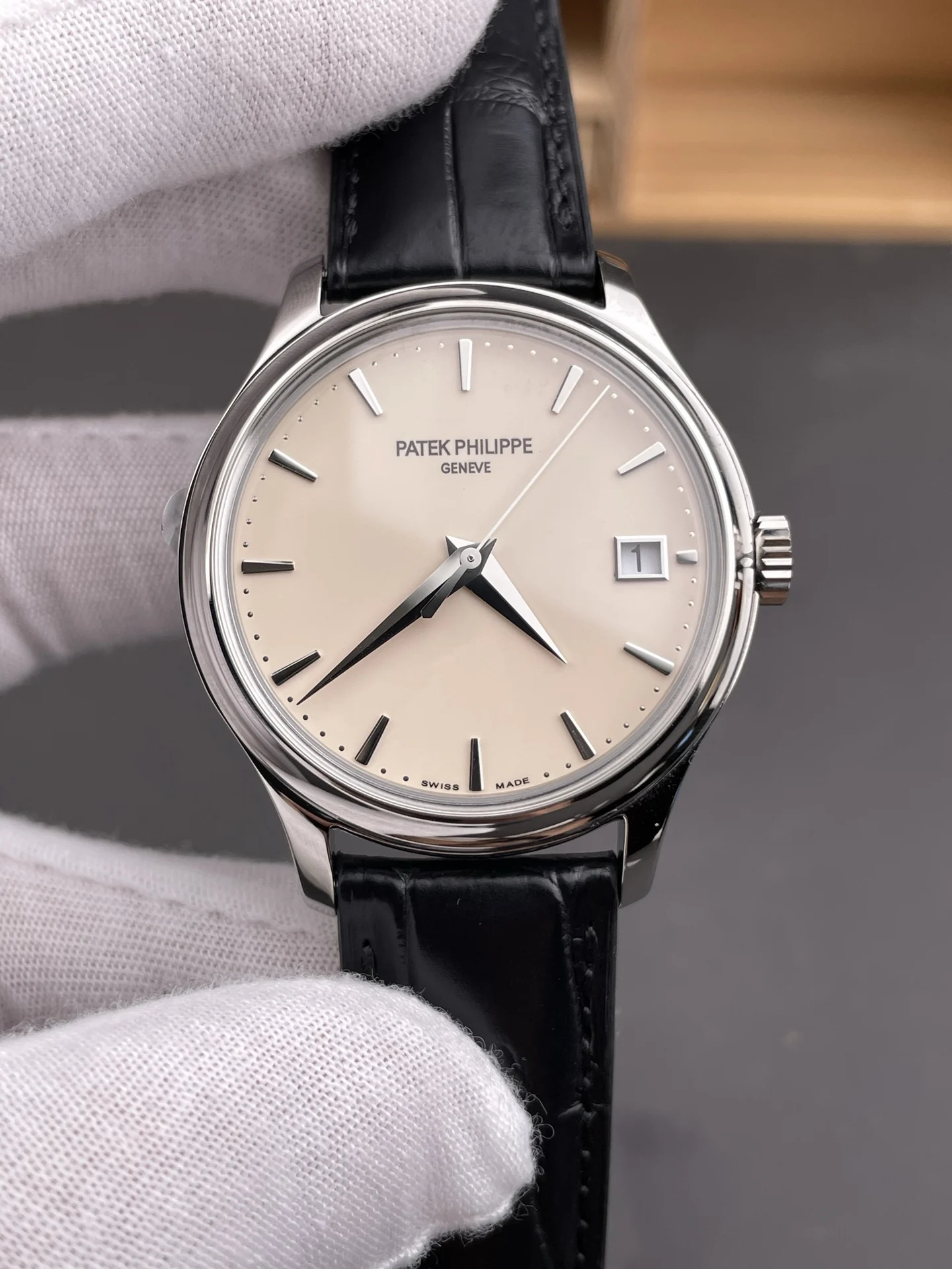 Patek Philippe 5227G — photographed off the sweep