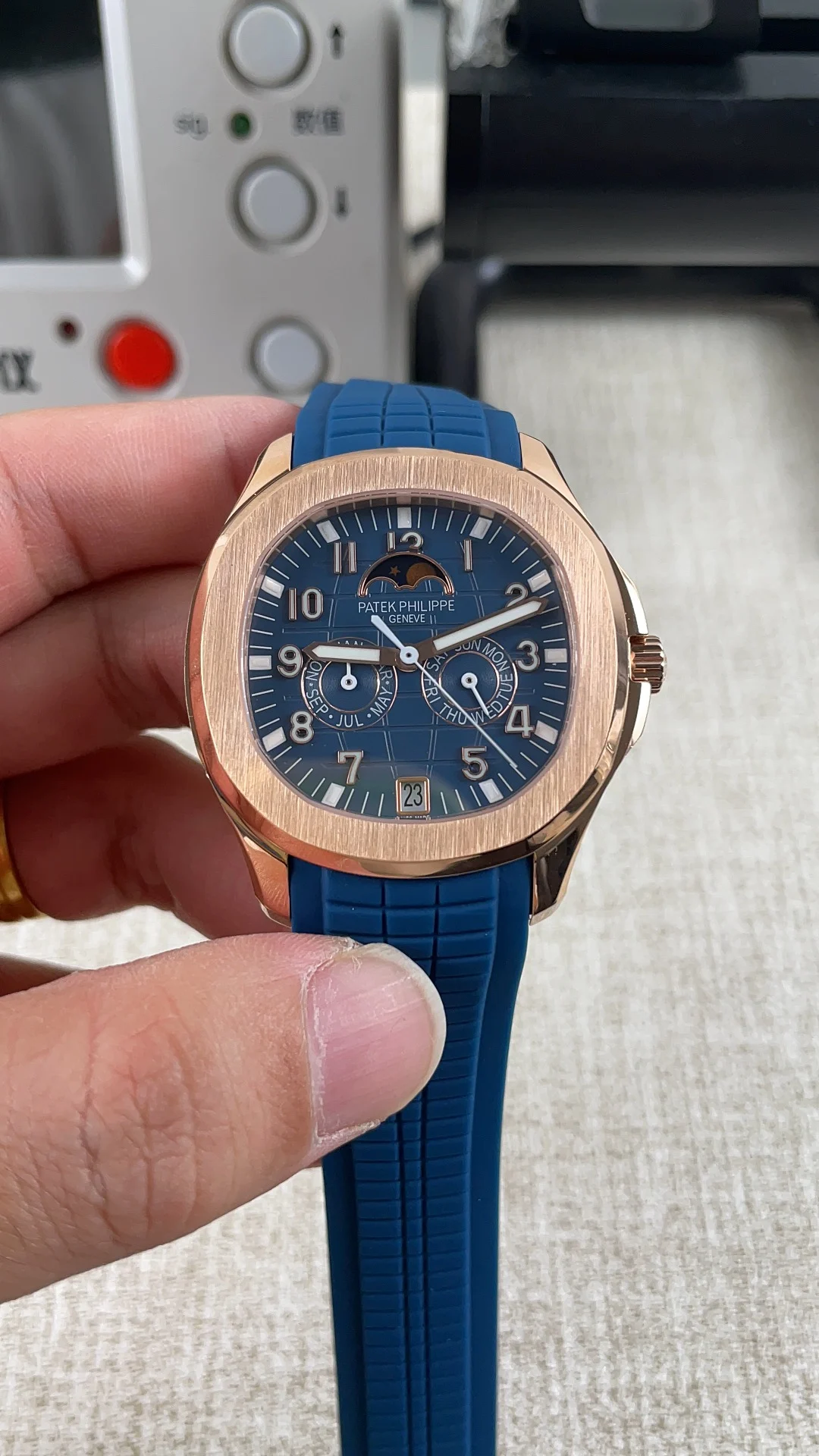 Patek Philippe 5261 — photographed off the sweep