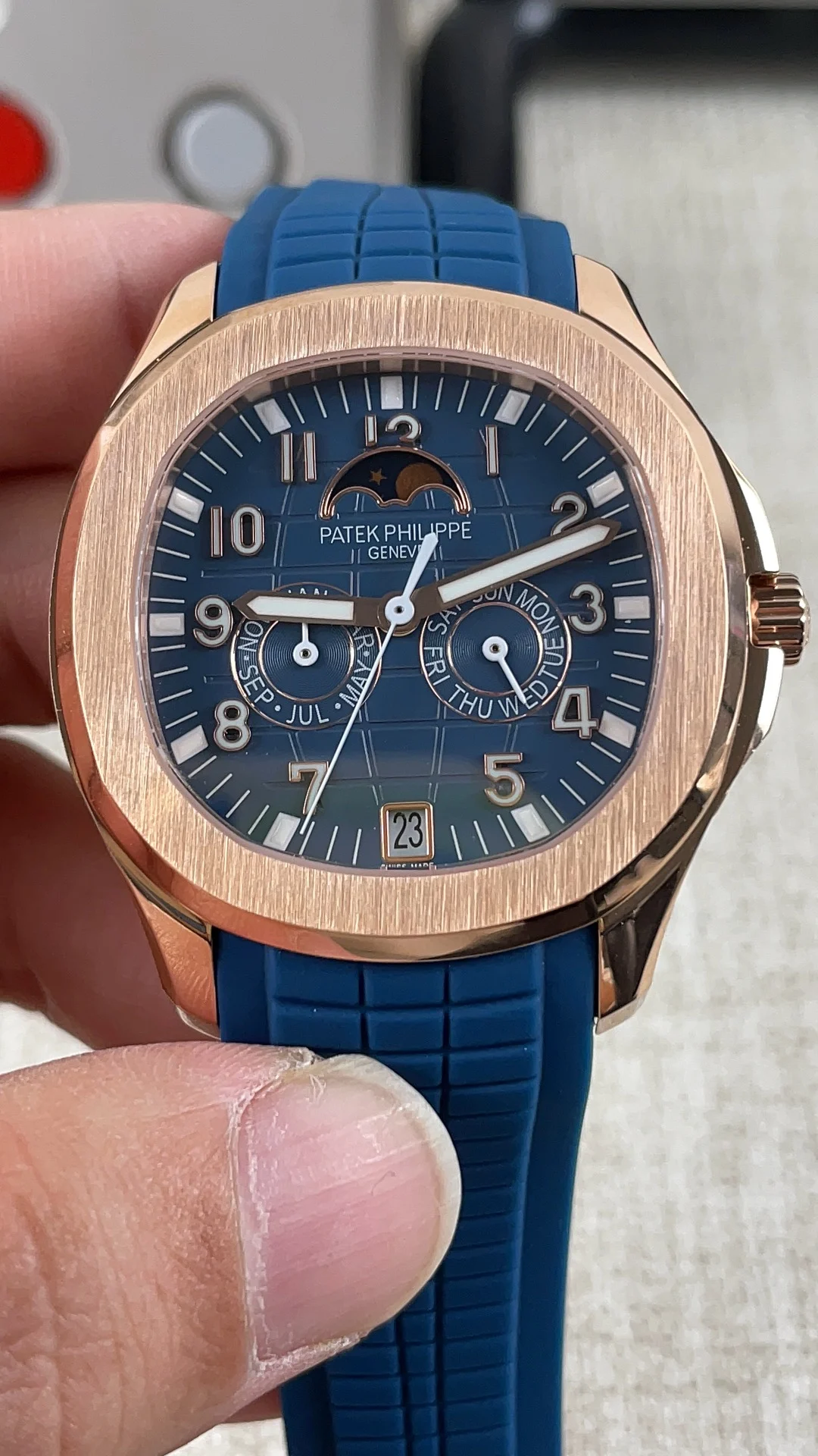 Patek Philippe 5261 — photographed off the sweep